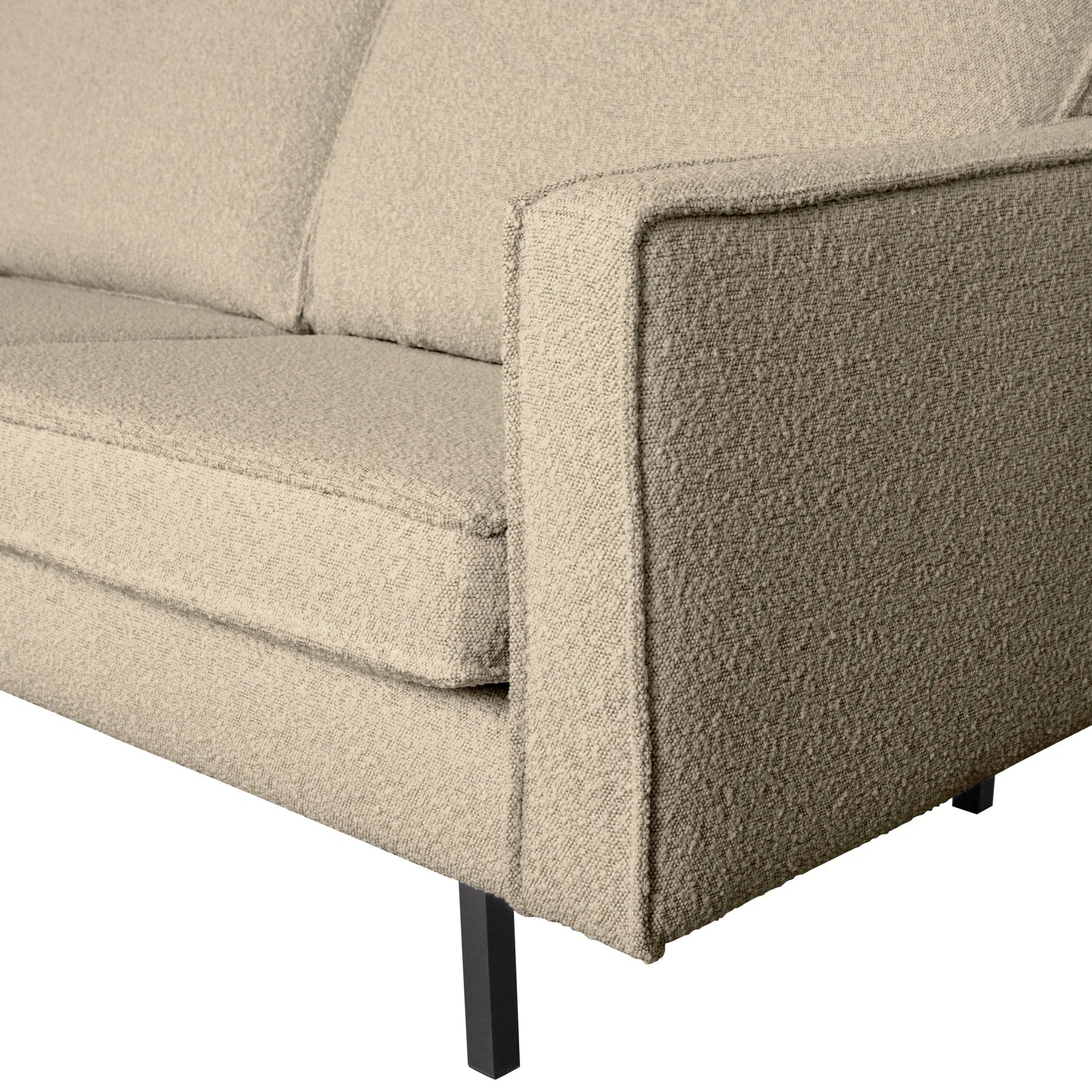 Rodeo beige bouclé 3rd sofa