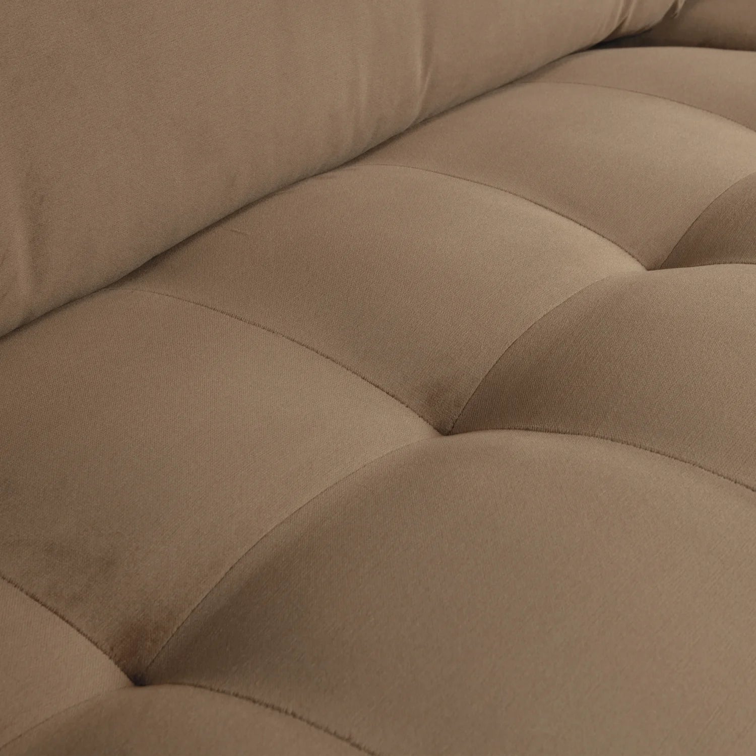 Velvet armchair Rodeo Classic Taupe