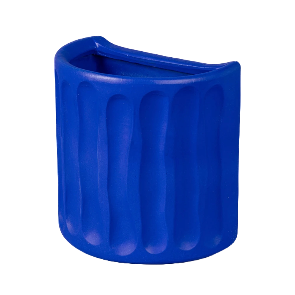 Dorico blue wall vase