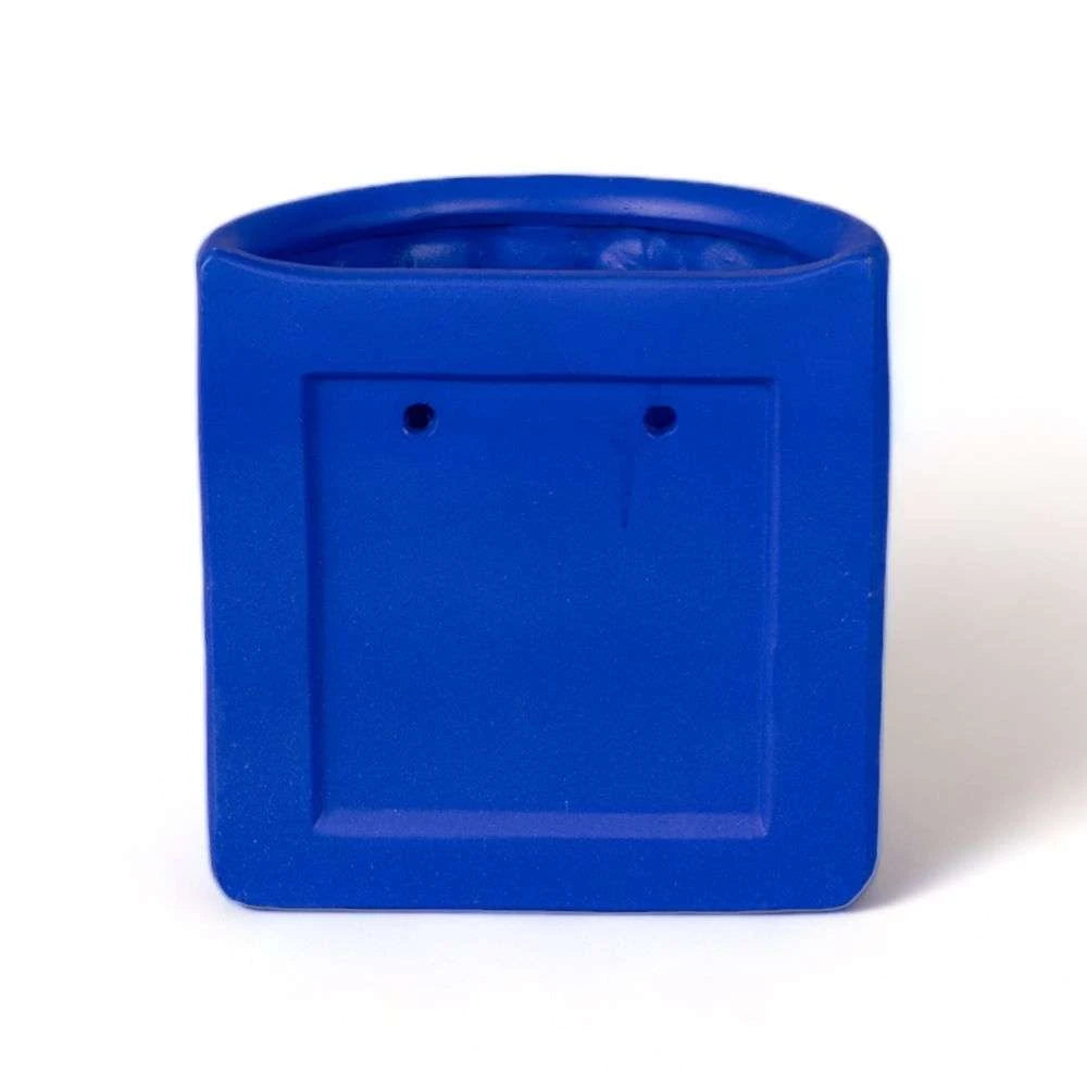 Dorico blue wall vase