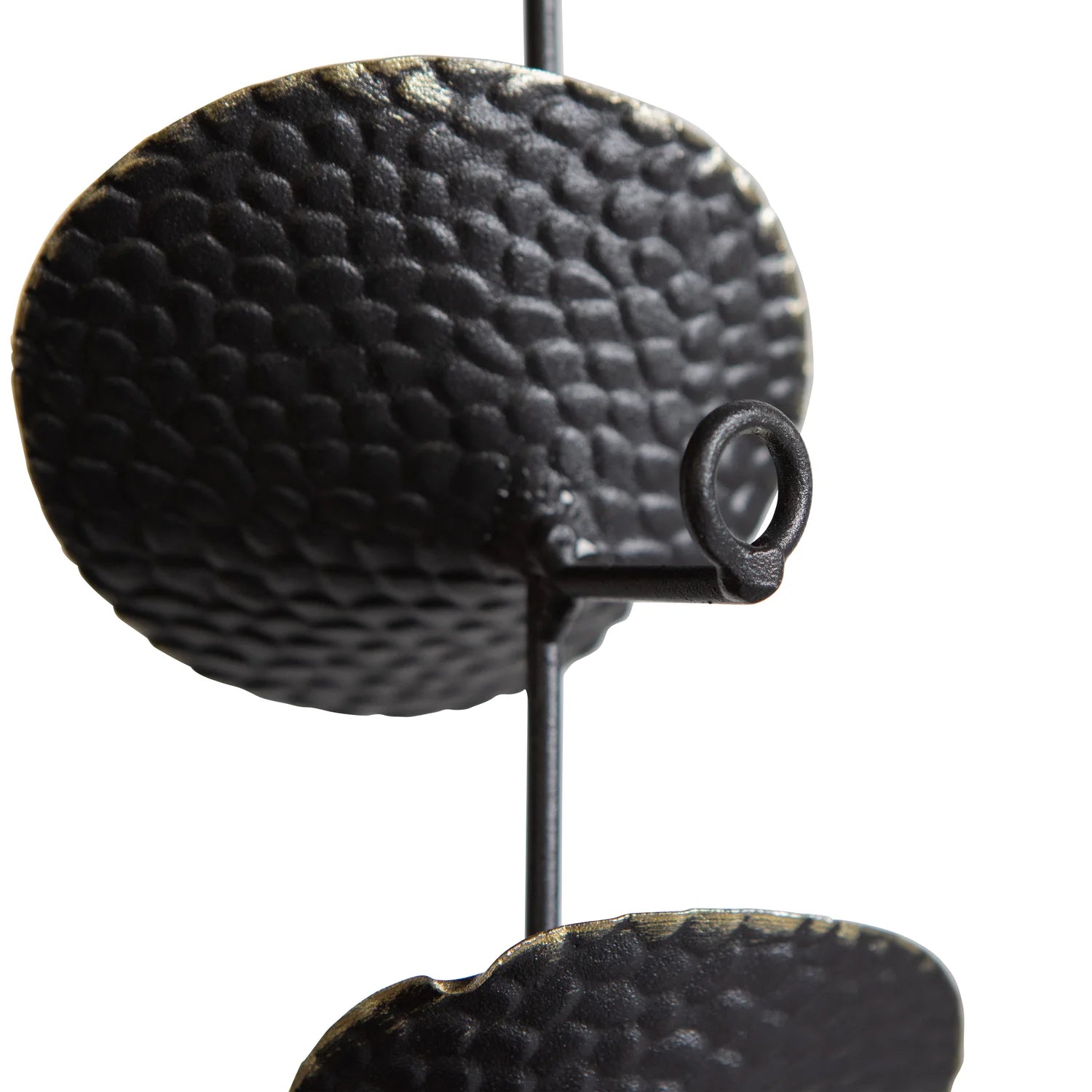 Nástěnná dekorace EUCALYPTUS černý kov