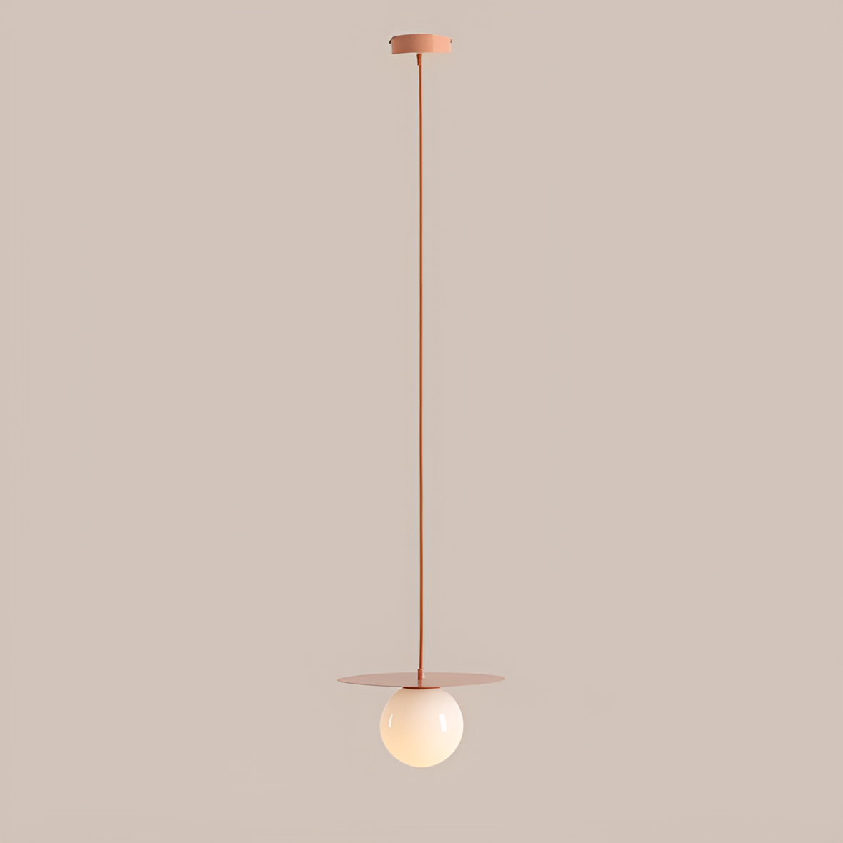 Závěsné svítidlo LOOP korálové