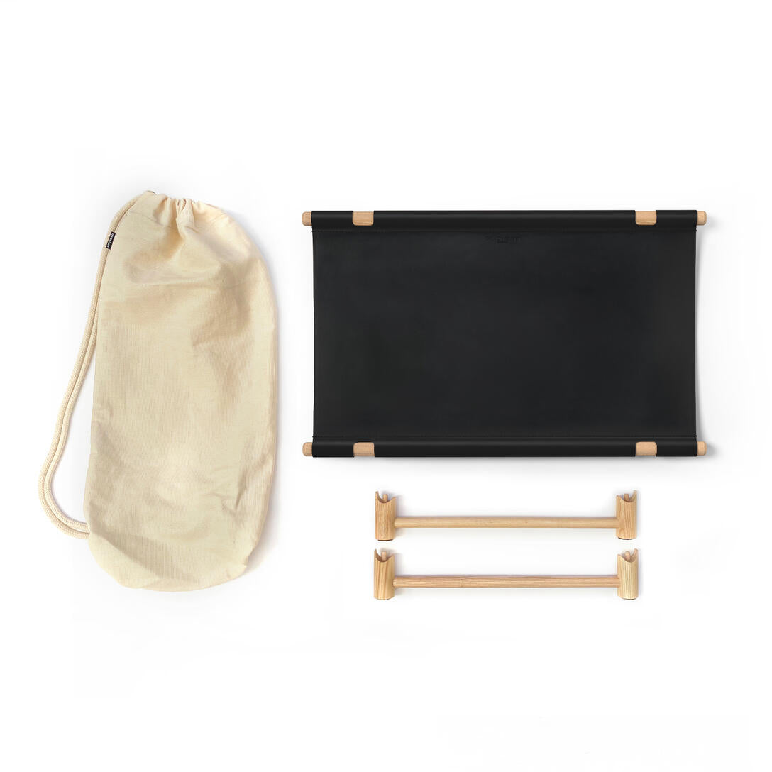 Psí pelíšek BERBERÉ černá kůže