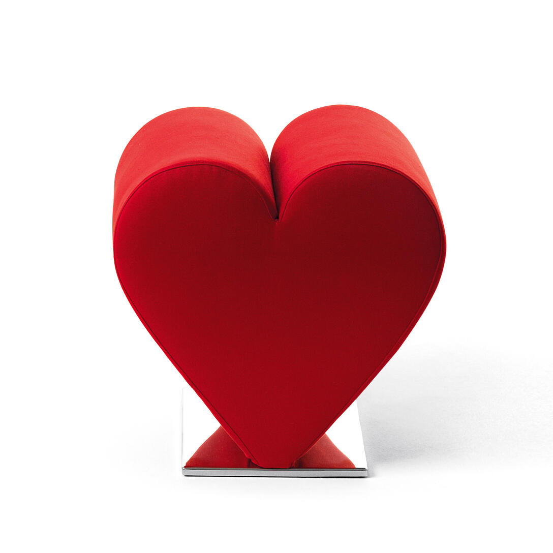 Čalouněné sedátko LOVE