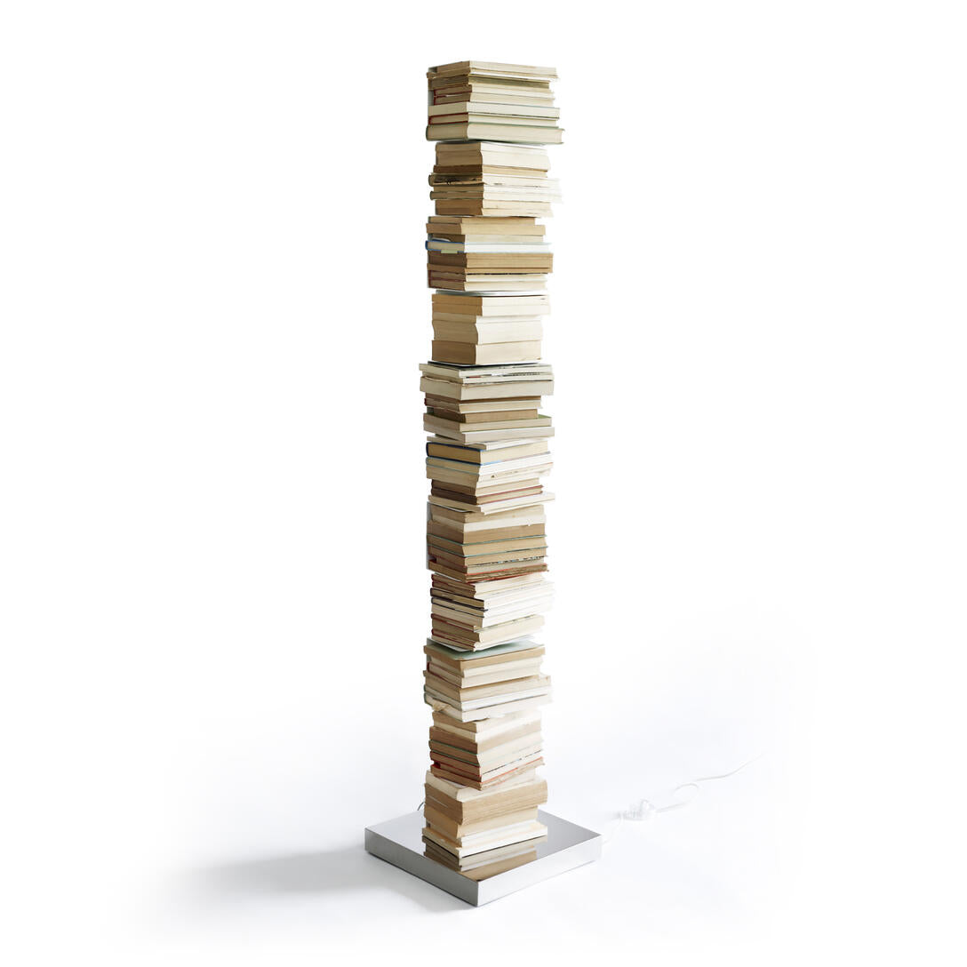 Osvětlený regál PTOLOMEO LUCE ocelový