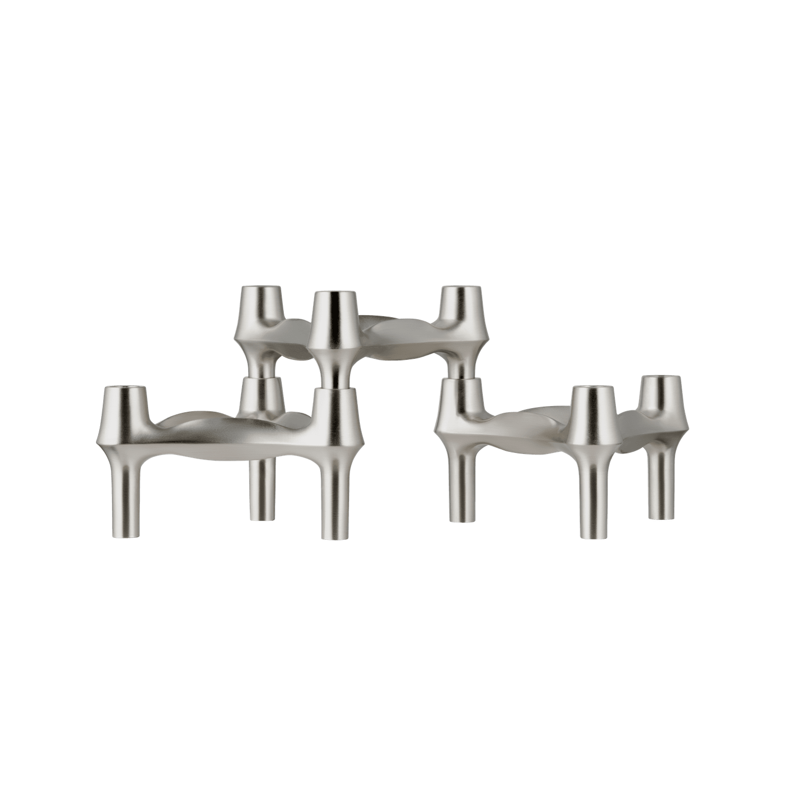 BMF Candle Holder Brushed Chrome