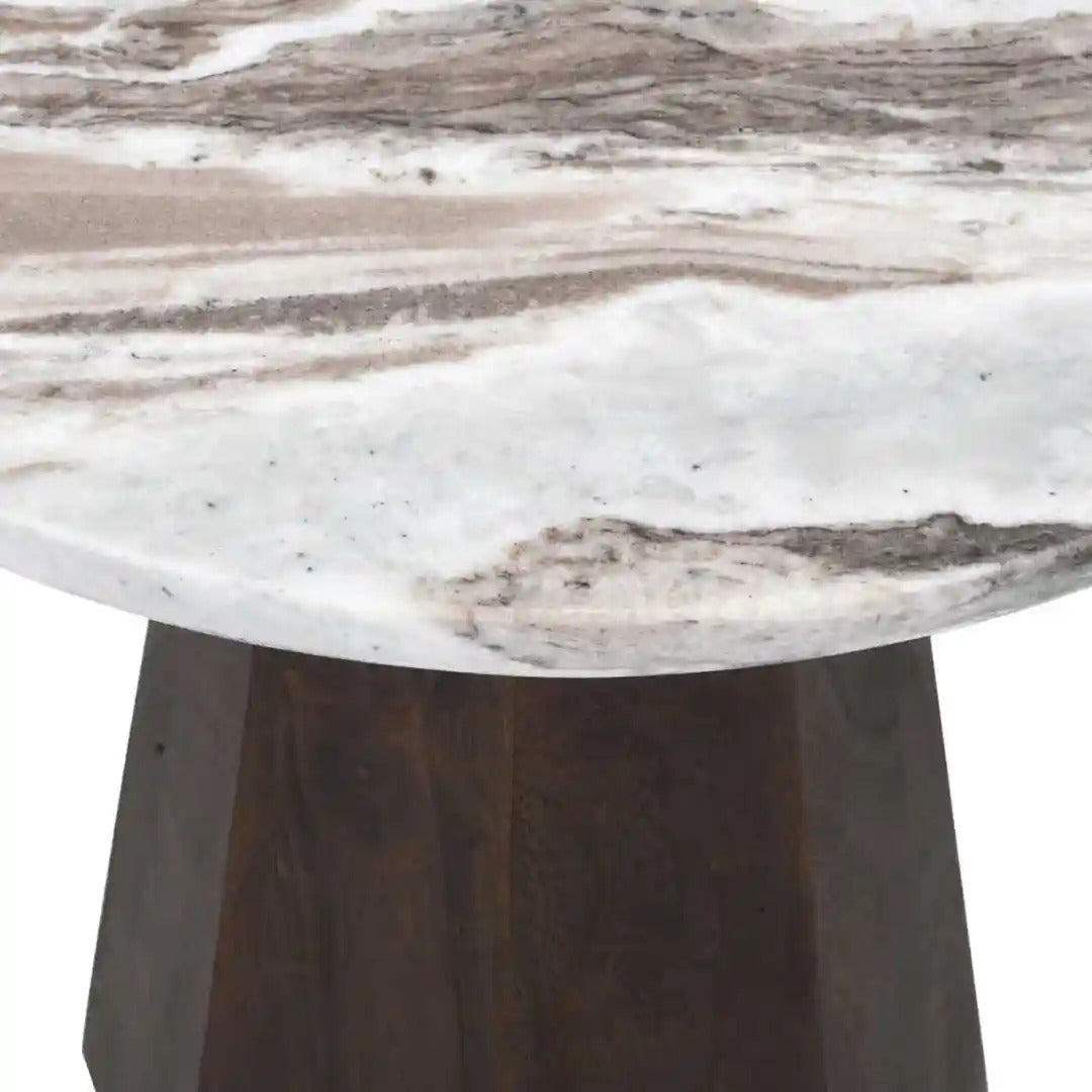 OBEROY Brown Side Table