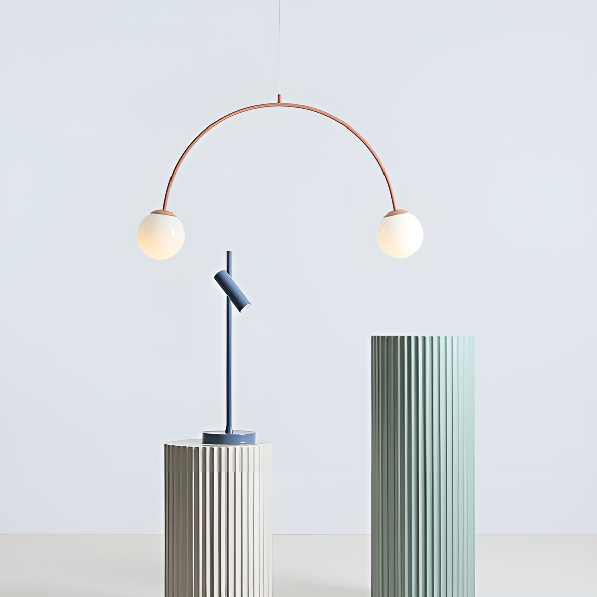 Závěsné svítidlo UNA korálové