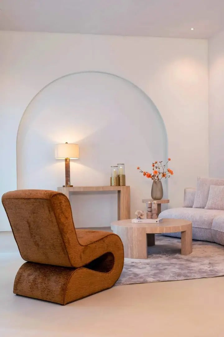 BILTMORE Console Beige Travertine