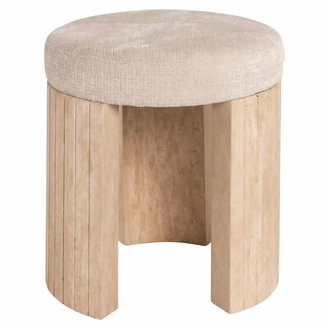 Beige GALLICE Pouf