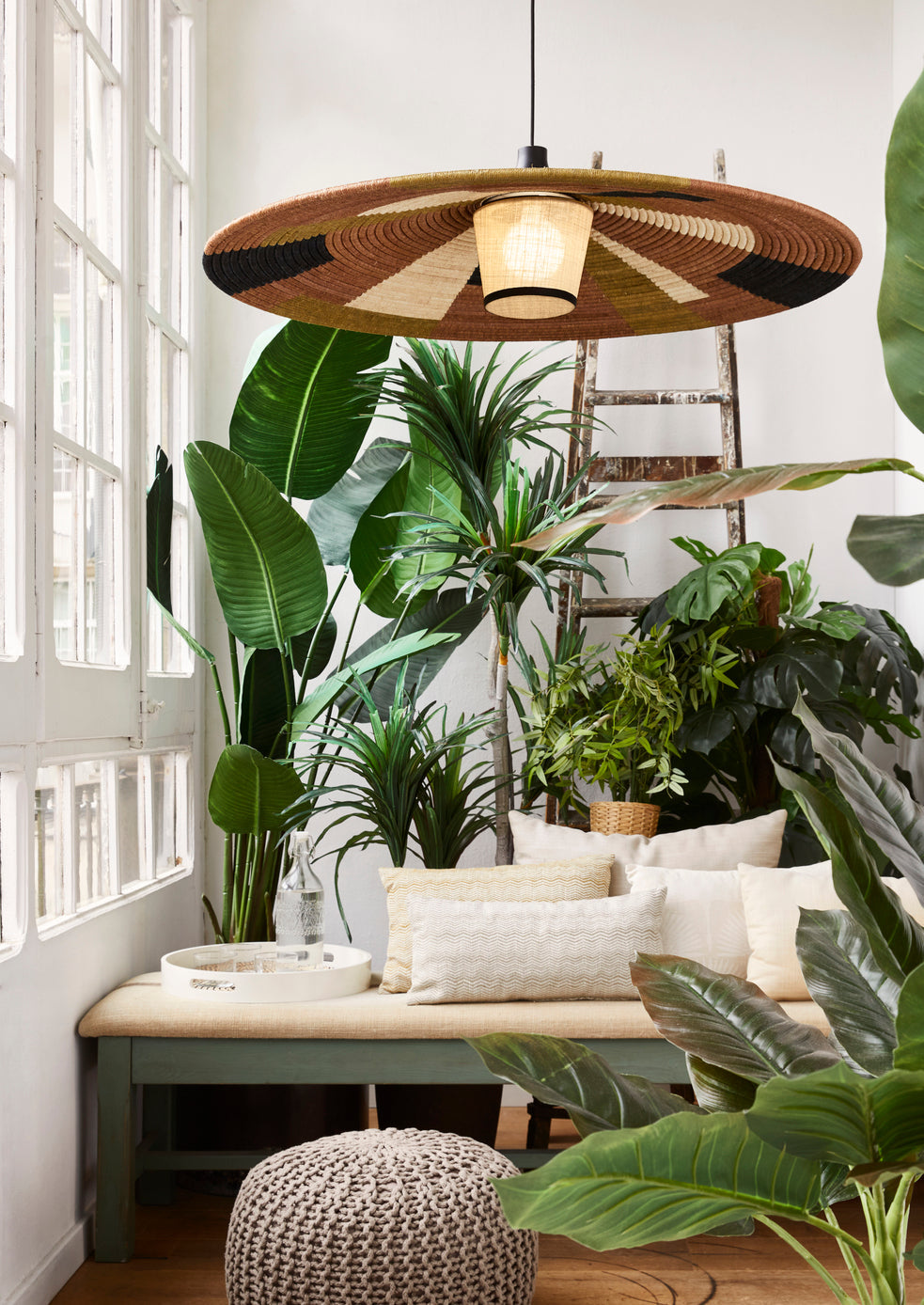 Závěsné svítidlo PARROT hnědé