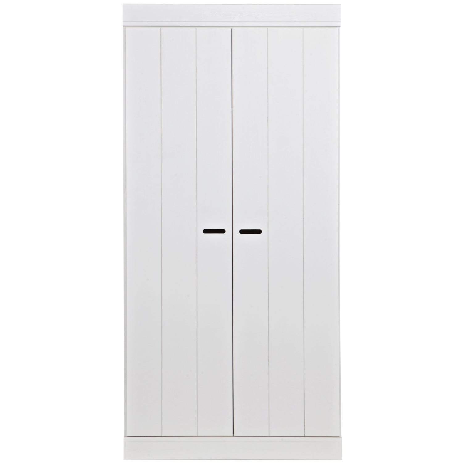 Connect white 2-door wardrobe
