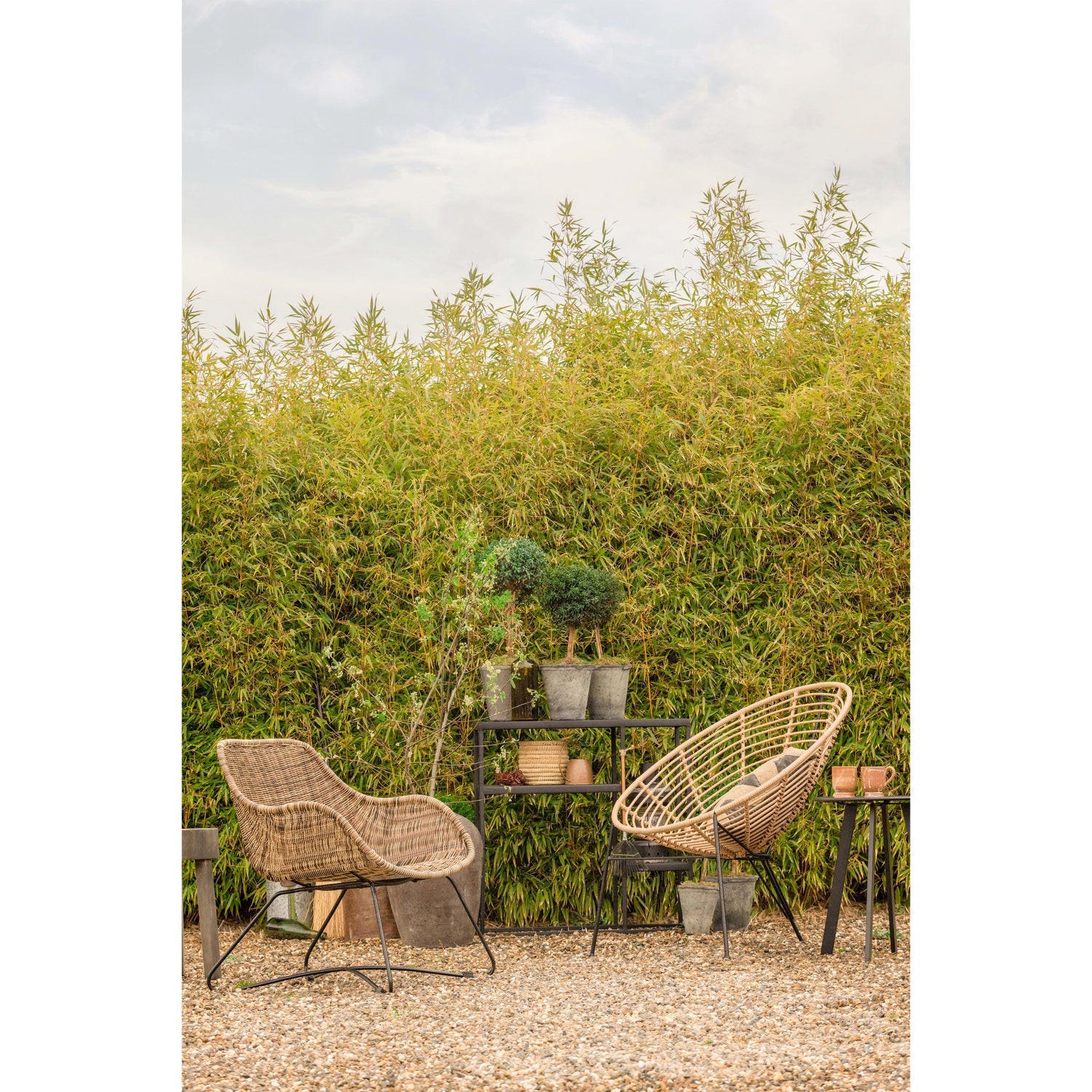 FER Black Side Table