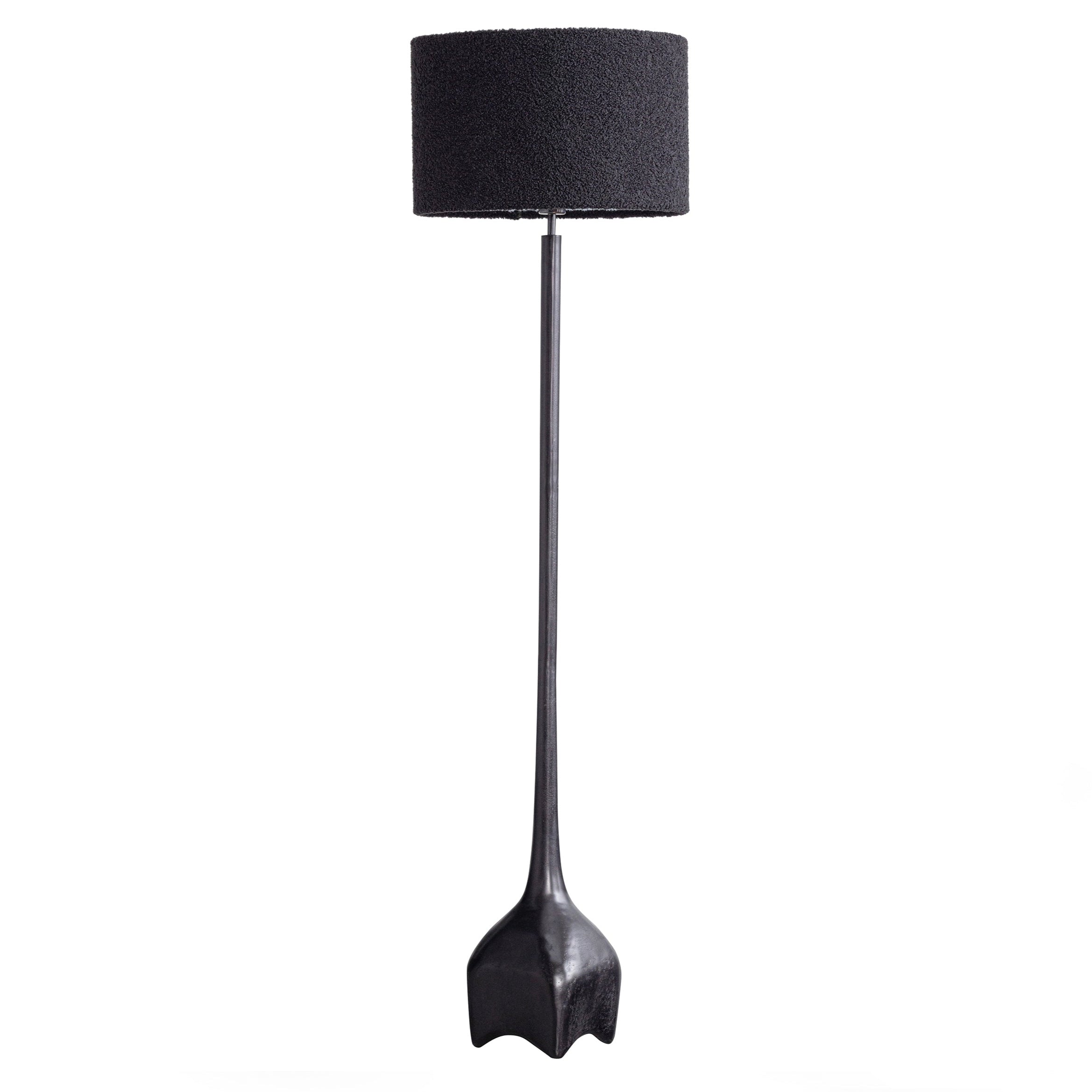 FOSS lamp base antique black