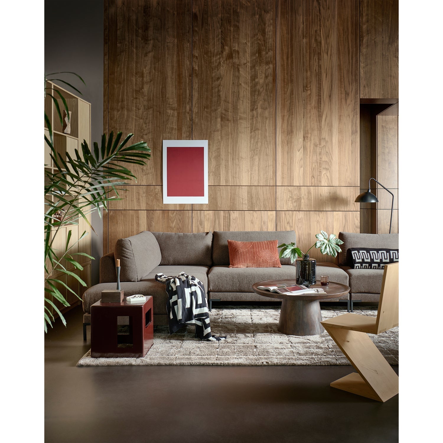 Křeslo / modul COUPLE taupe [Amelia]