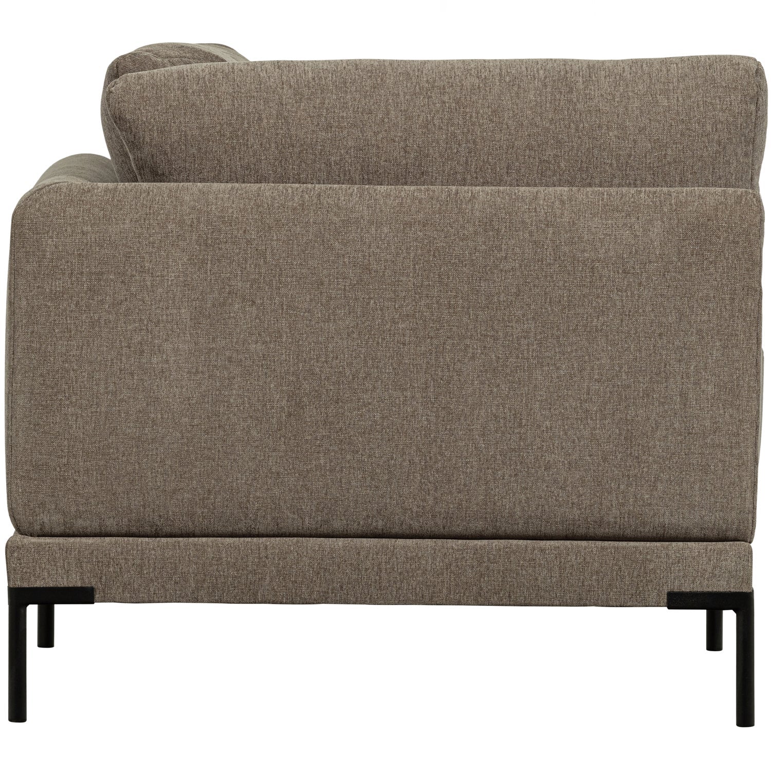 Pohovka COUPLE - rohový modul taupe