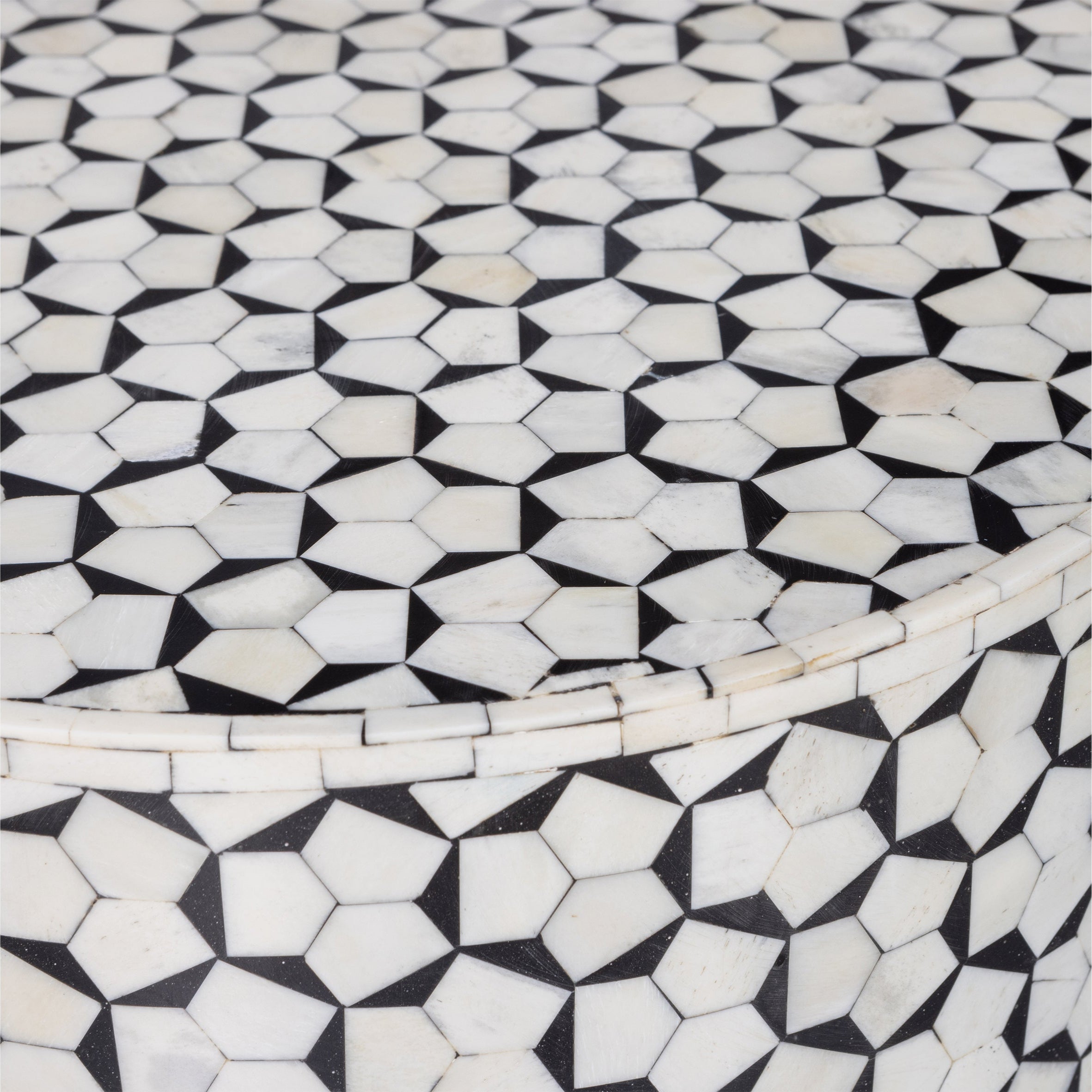 Stolek NEVA bílý s černým