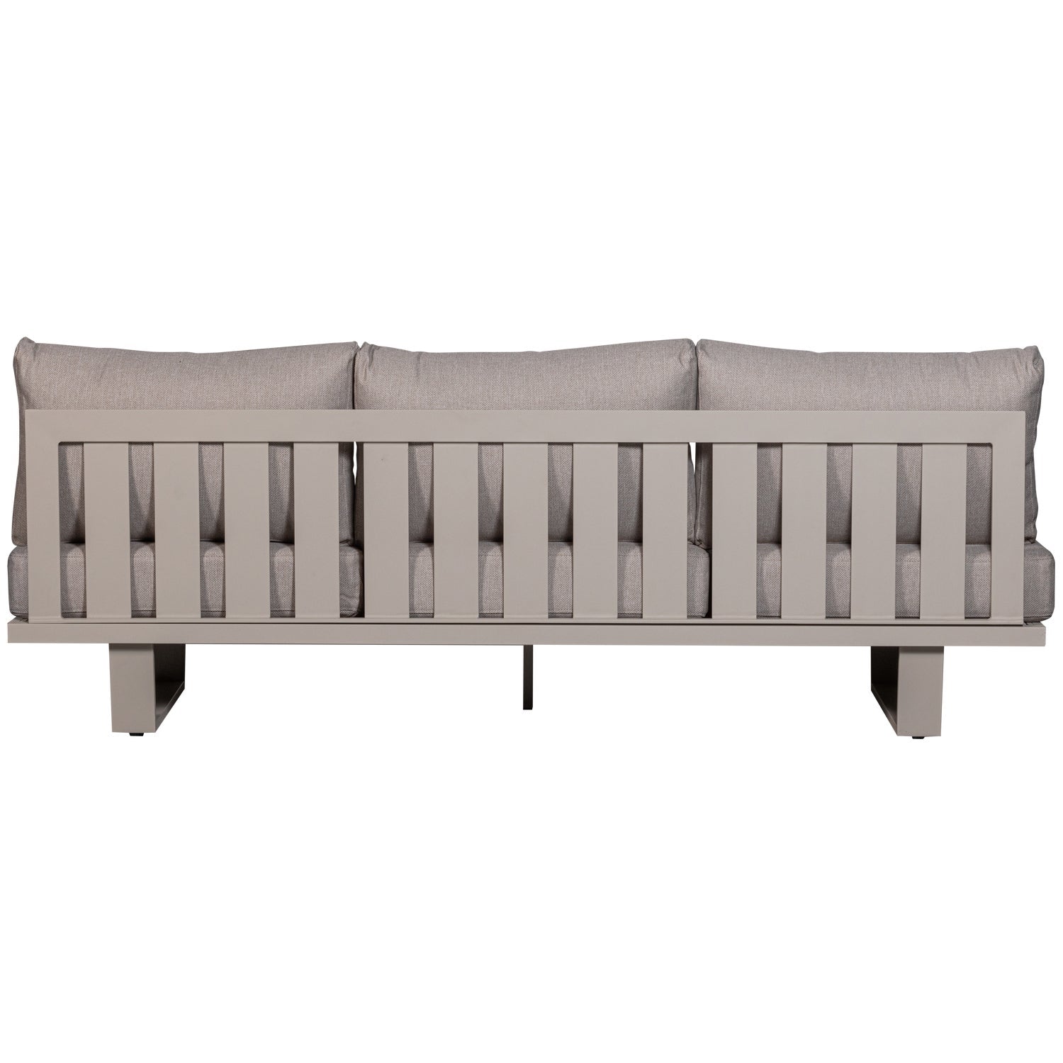 3-Seater Garden Sofa BEAR Sand Gray