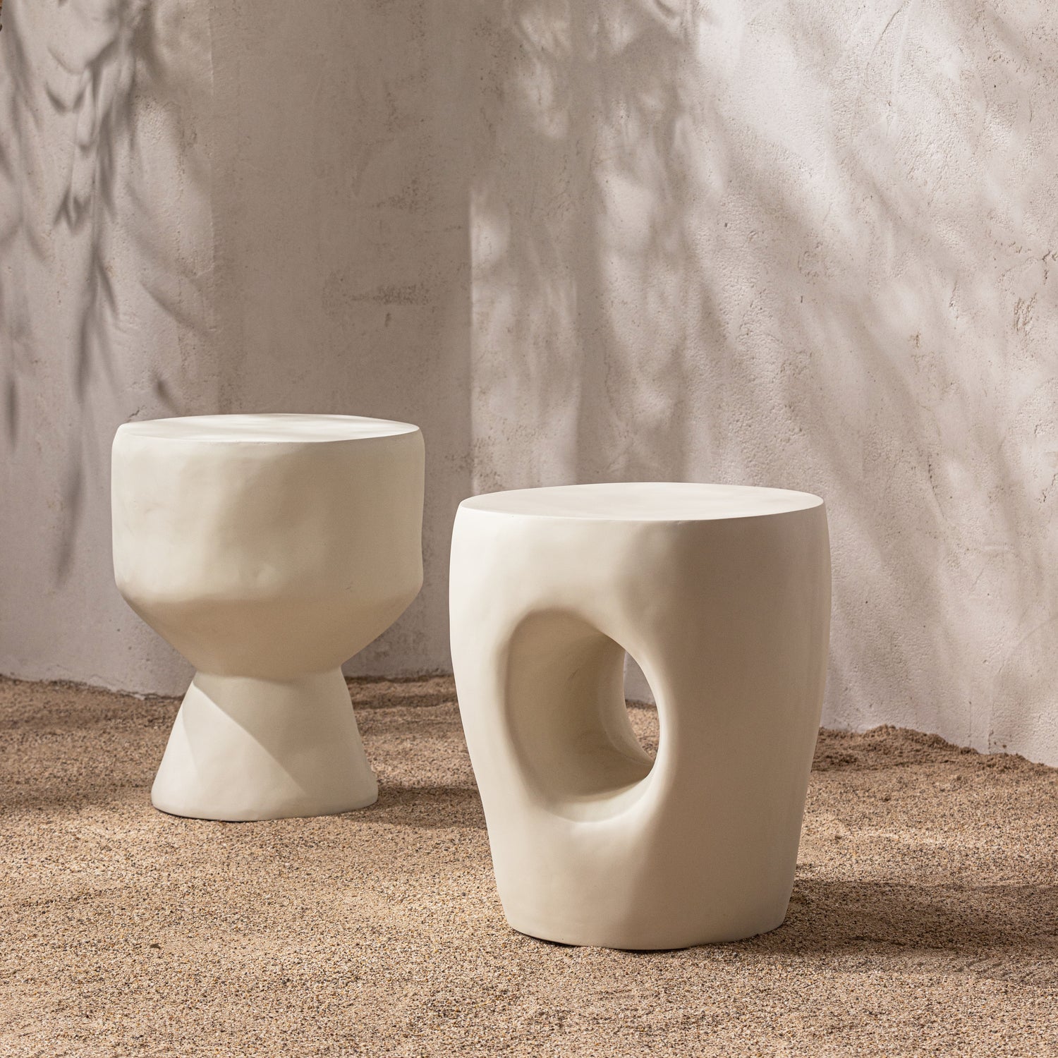 MICA Cream Side Table