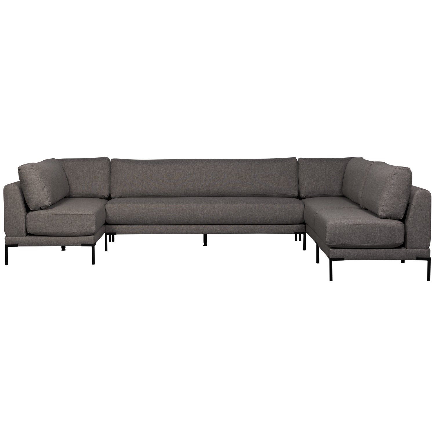 Szezlong levostranný COUPLE DINING BENCH šedý