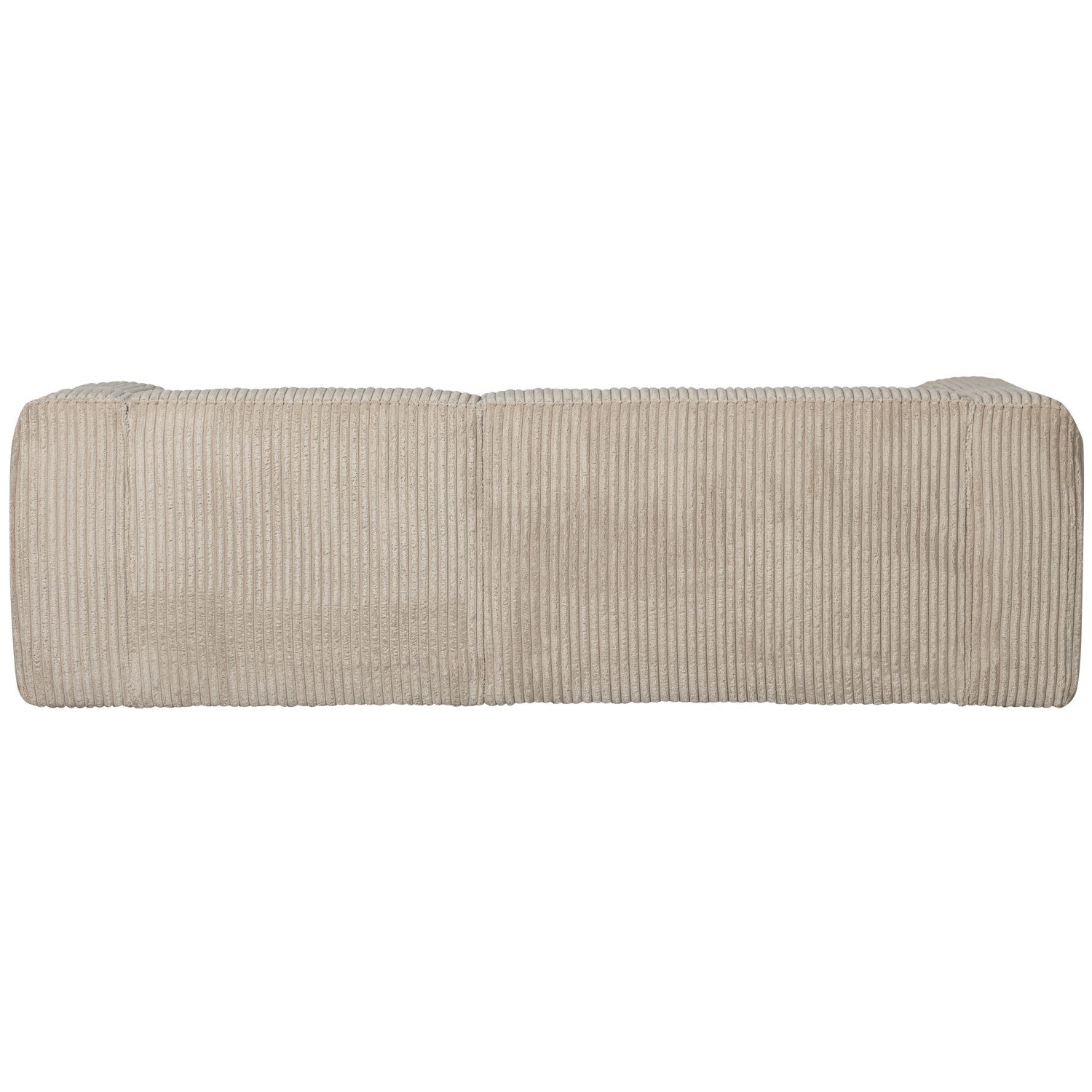 Pravostranný rohový gauč BEAN béžový samet