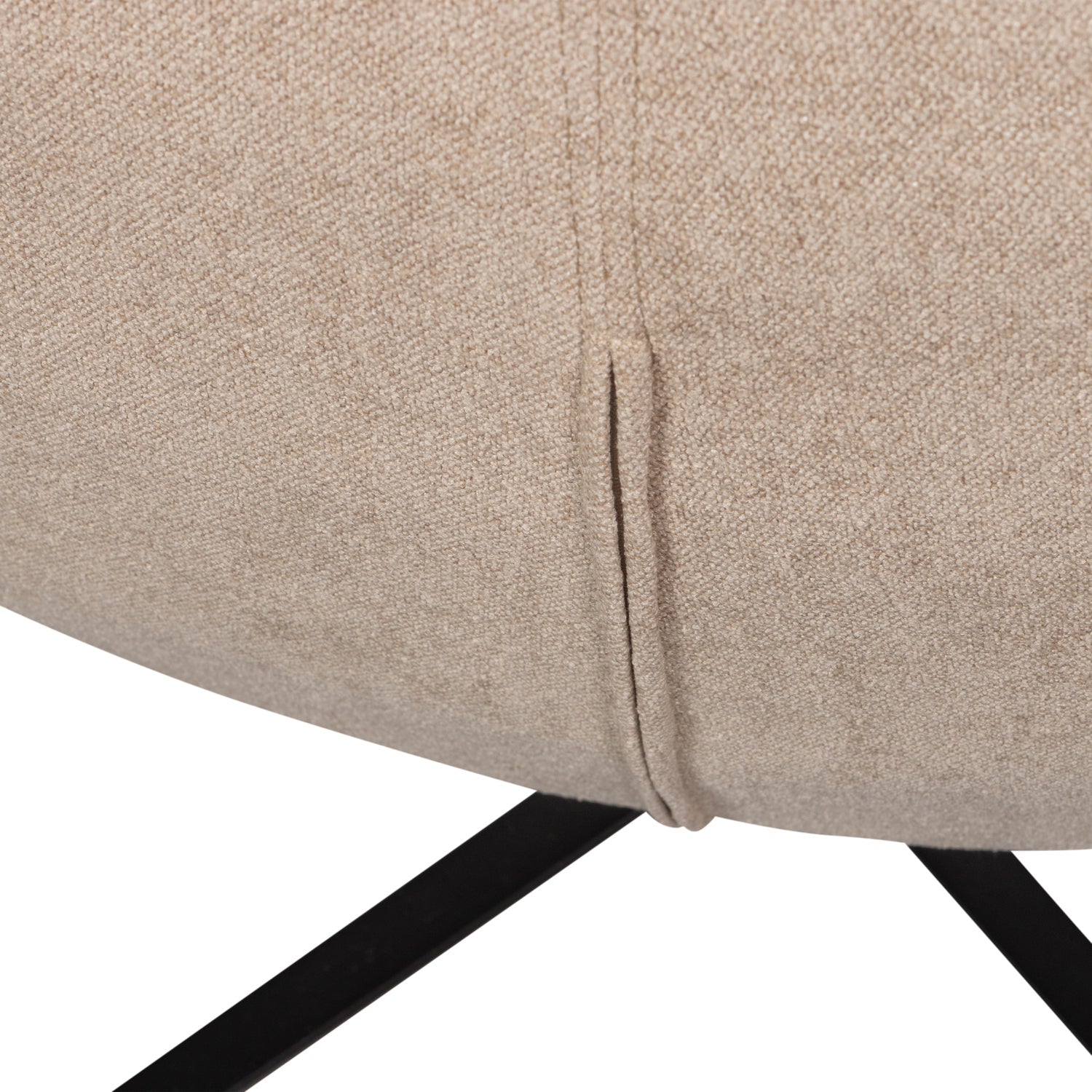 Maudi beige rotary armchair