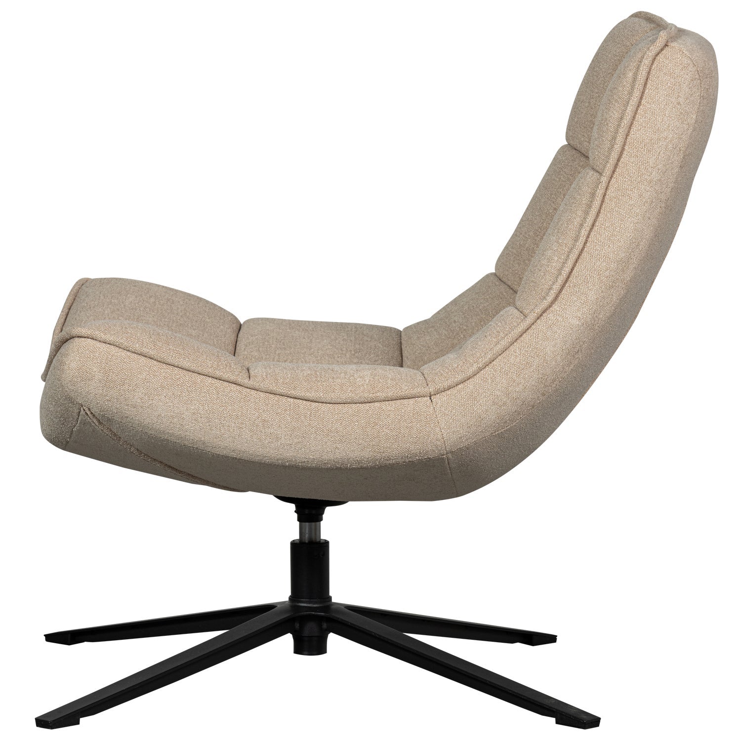 Maudi beige rotary armchair