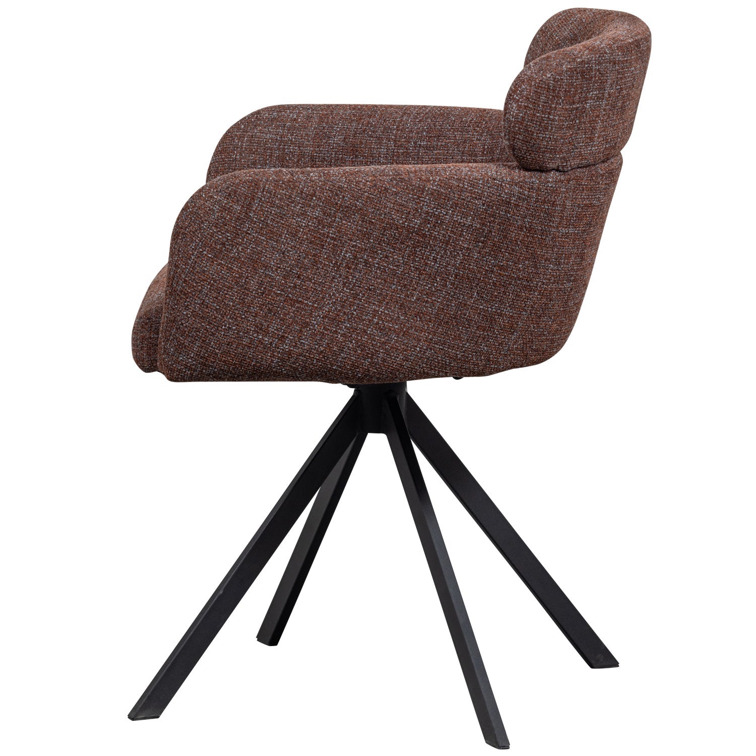 Fenne brown swivel chair