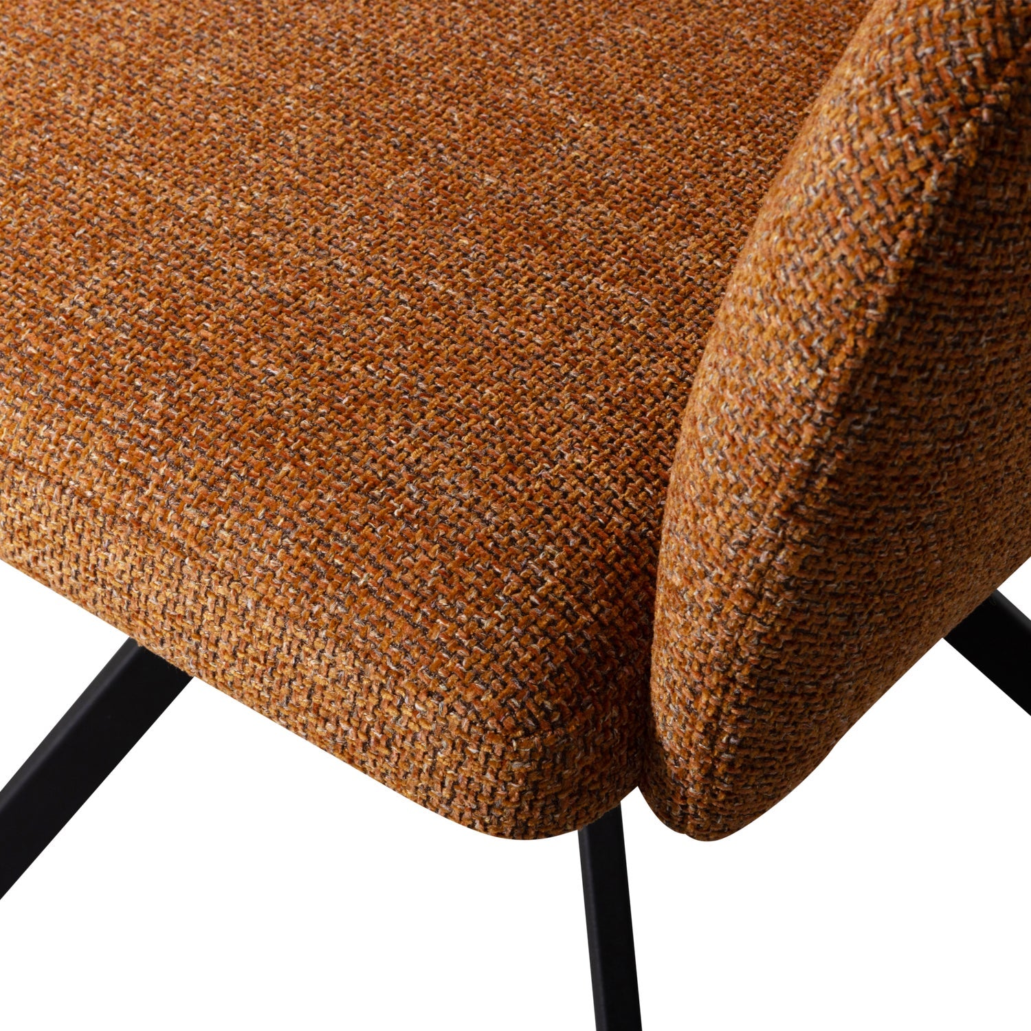 Fenne cinnamon swivel chair