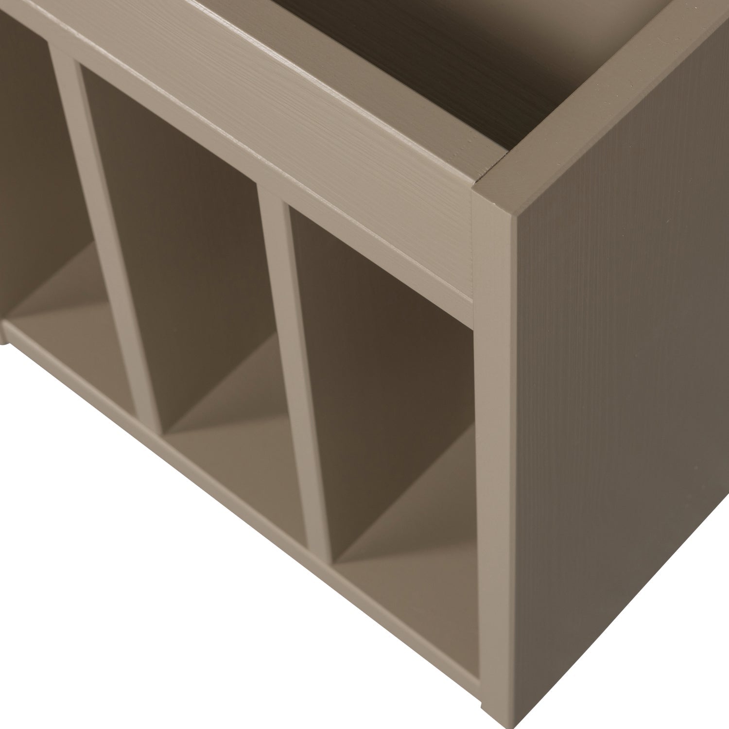 Skříňka na vinyl TURNER khaki