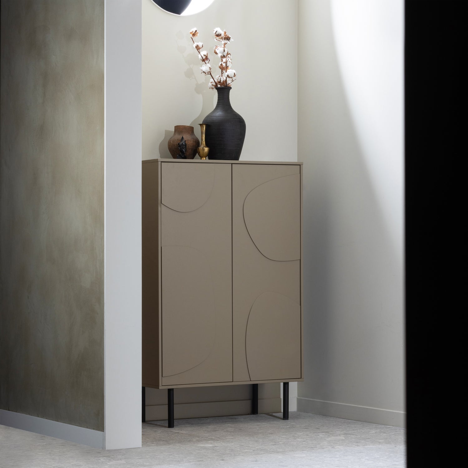 CADIZ beige cabinet