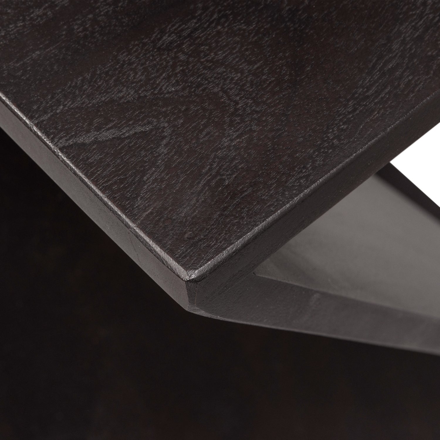 Stolek IKEM tmavé akáciové dřevo