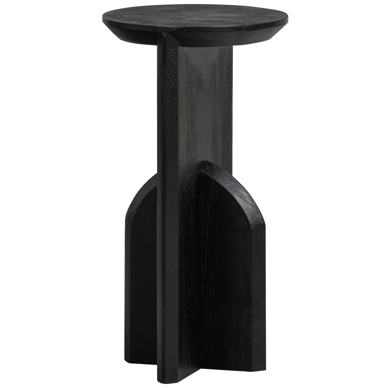 Černý boční stolek KIONI