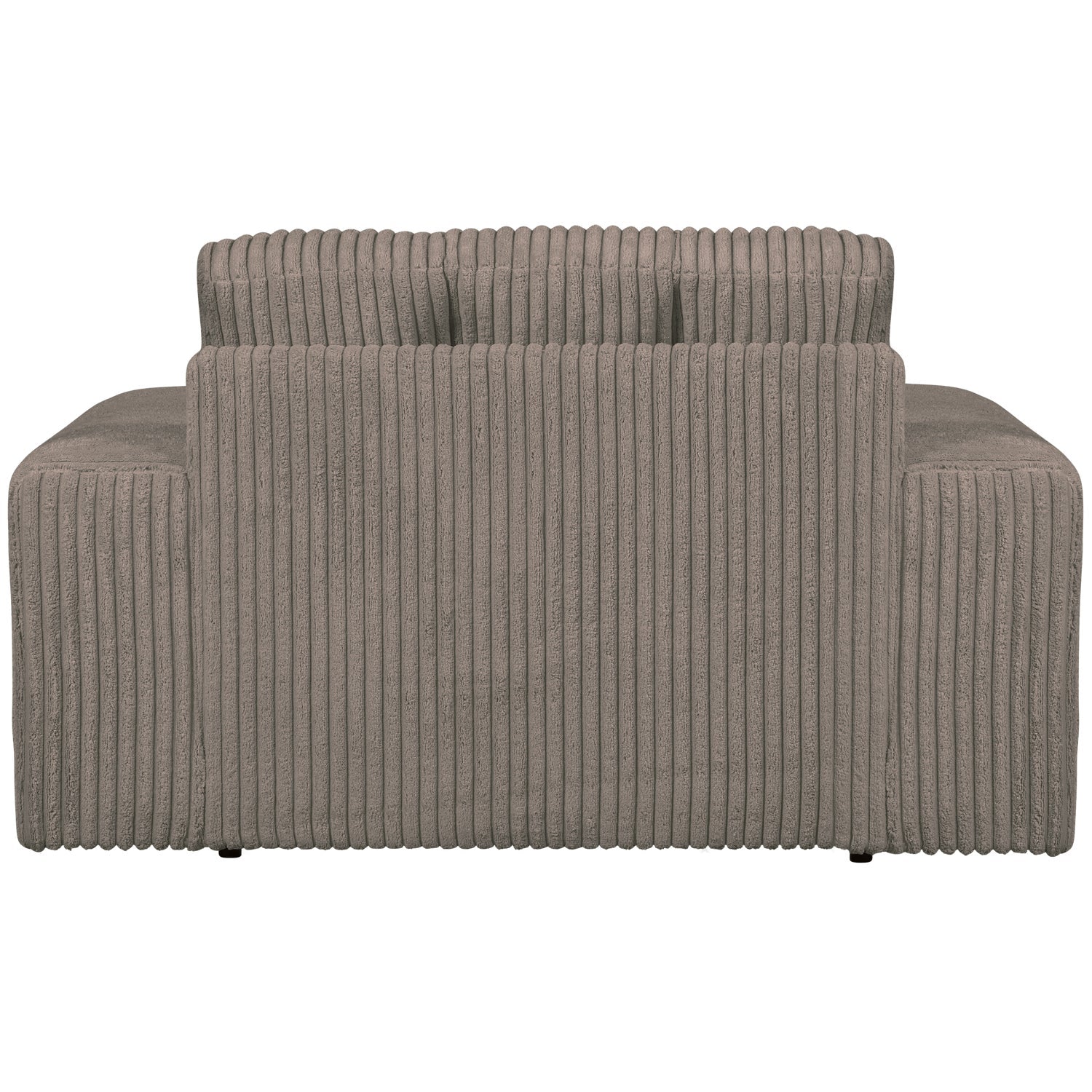 Pohovka loveseat SECOND DATE hnědý kordurovým materiálem