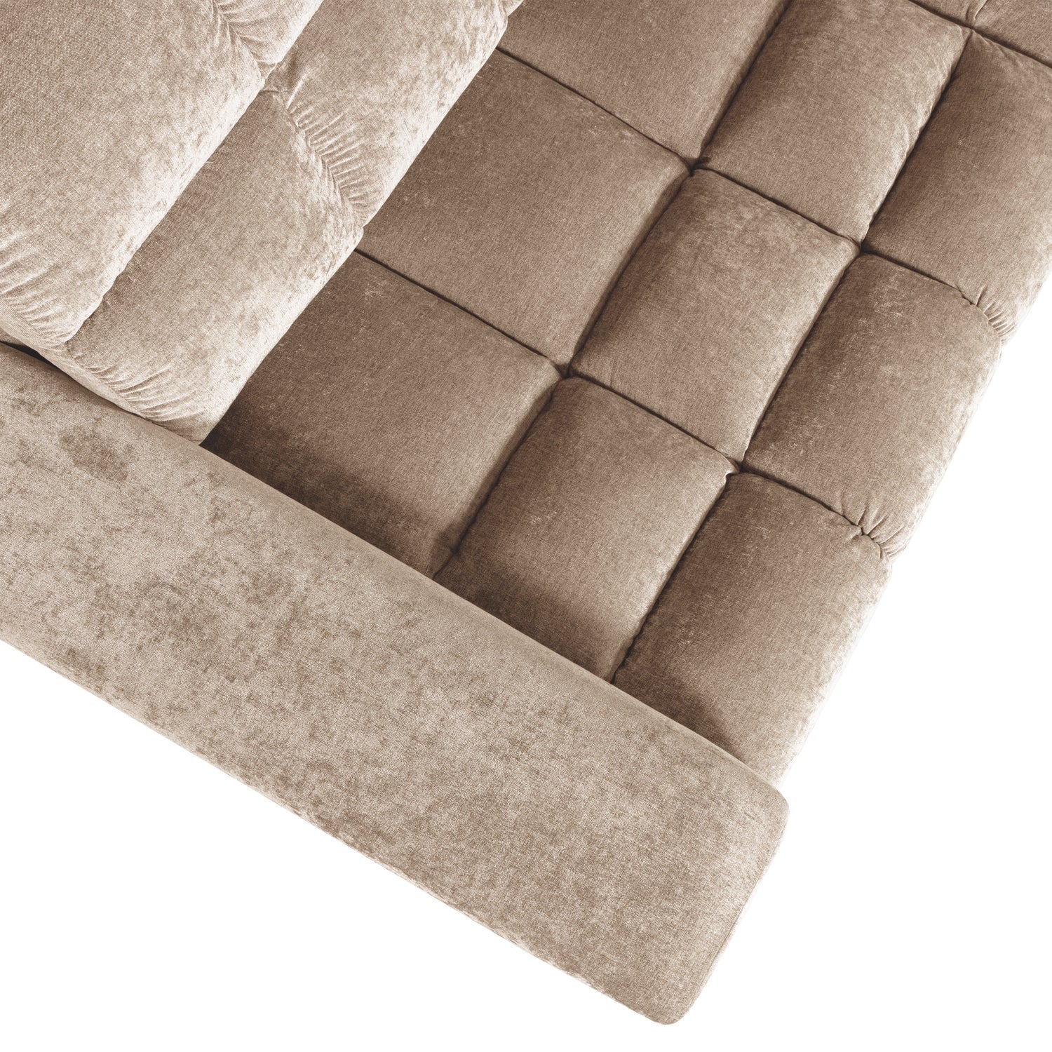 Rohová pohovka pravostranná SECOND DATE béžová