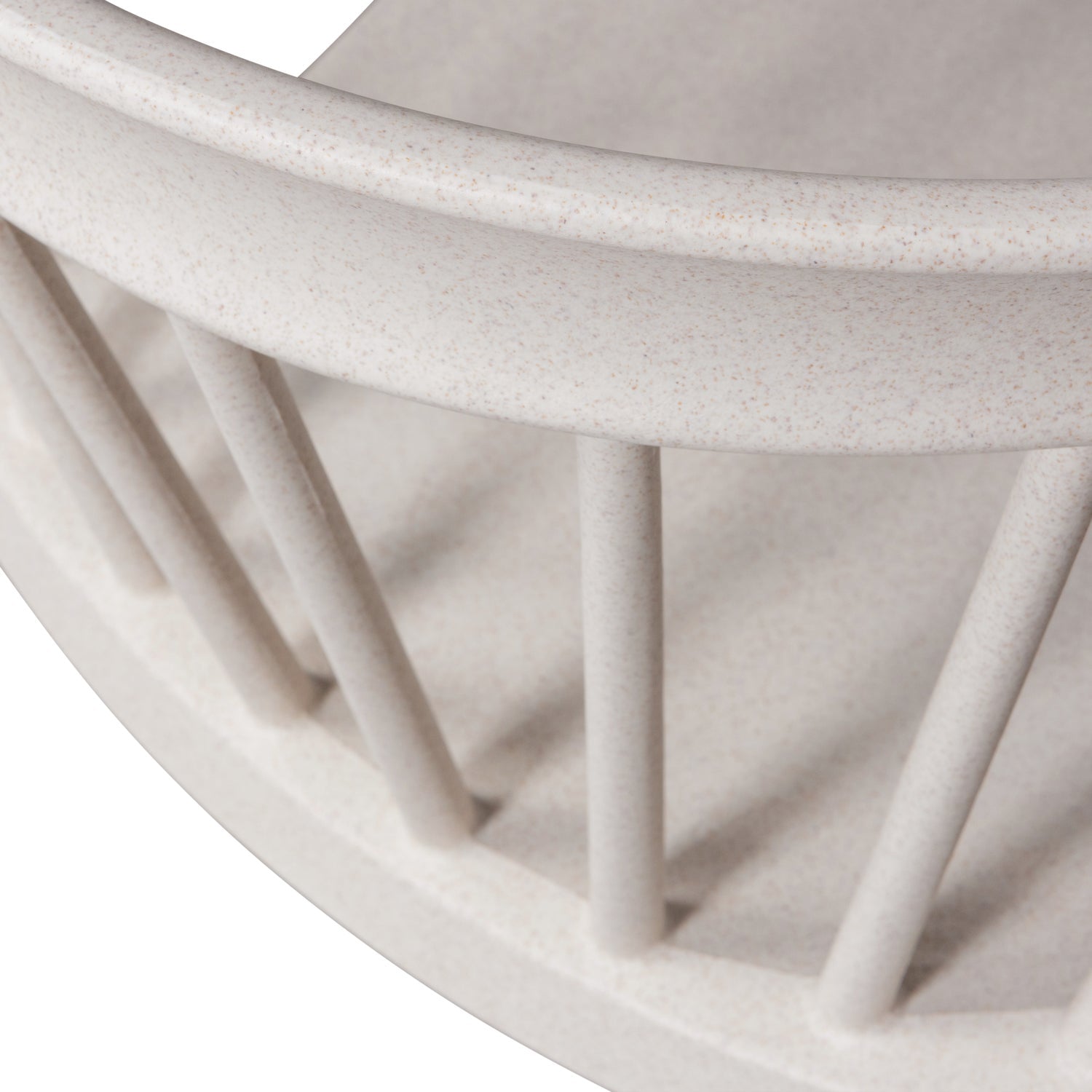 Krzesło ogrodowe BLISS złamany biały