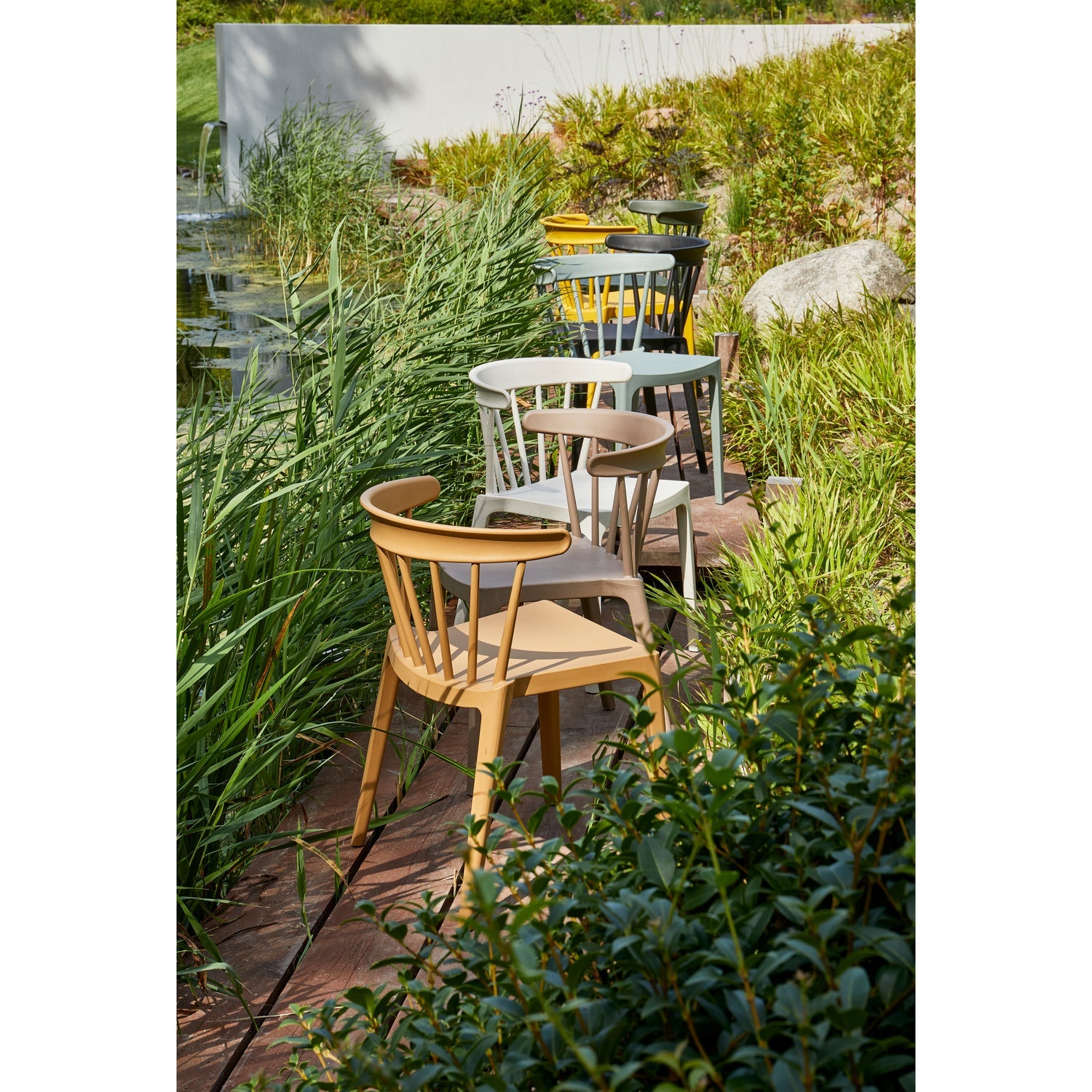 Zahradní židle BLISS karamelová