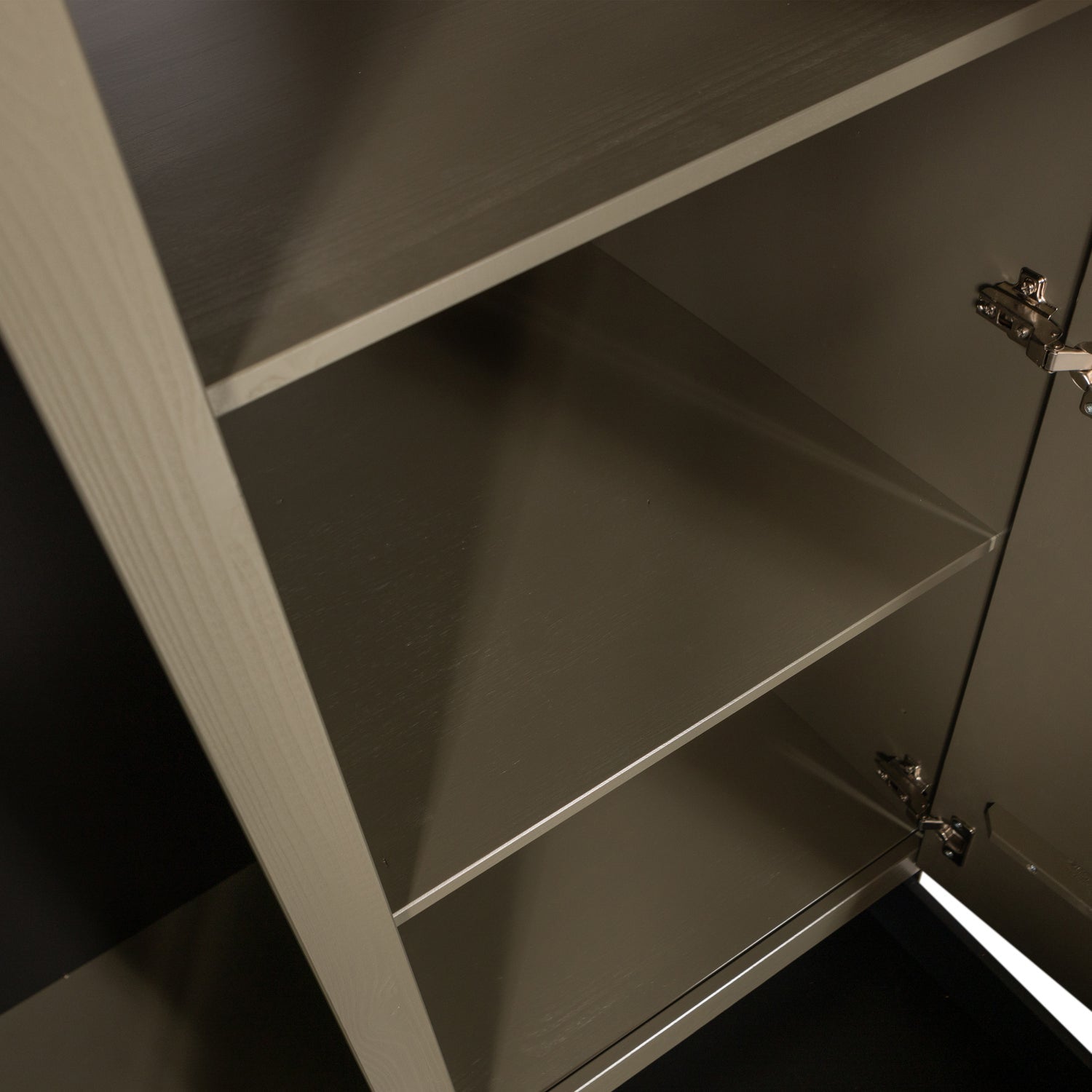 2-door wardrobe Alfie dark green pine