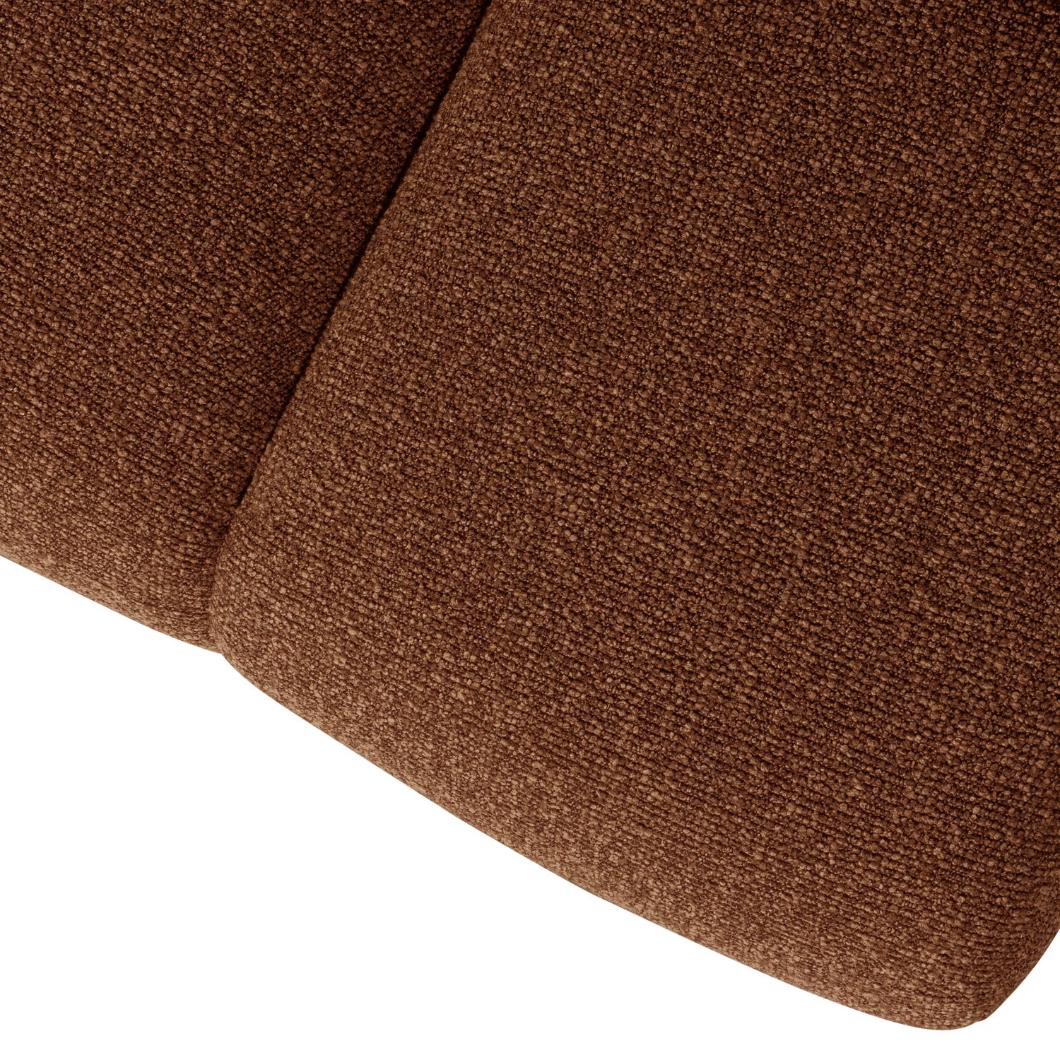 MOJO bench brown bouclé