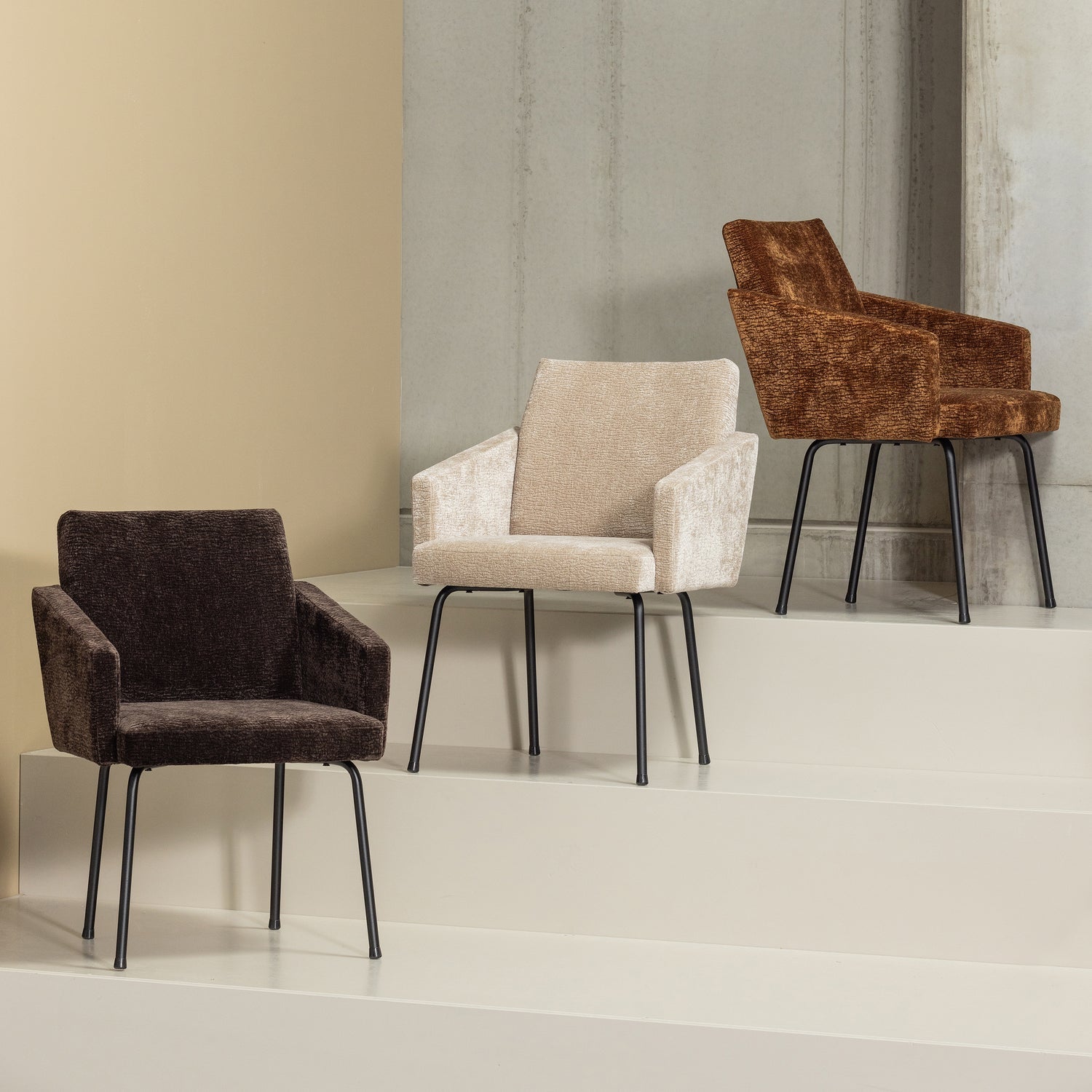 Židle MOUNT hnědá