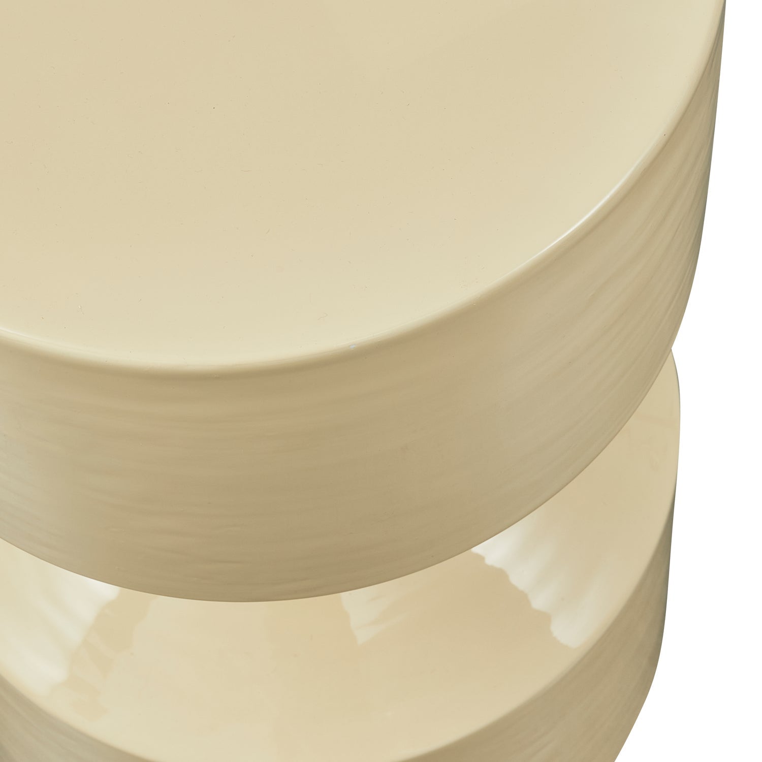 Stolik boczny HIDDE jasnożółty