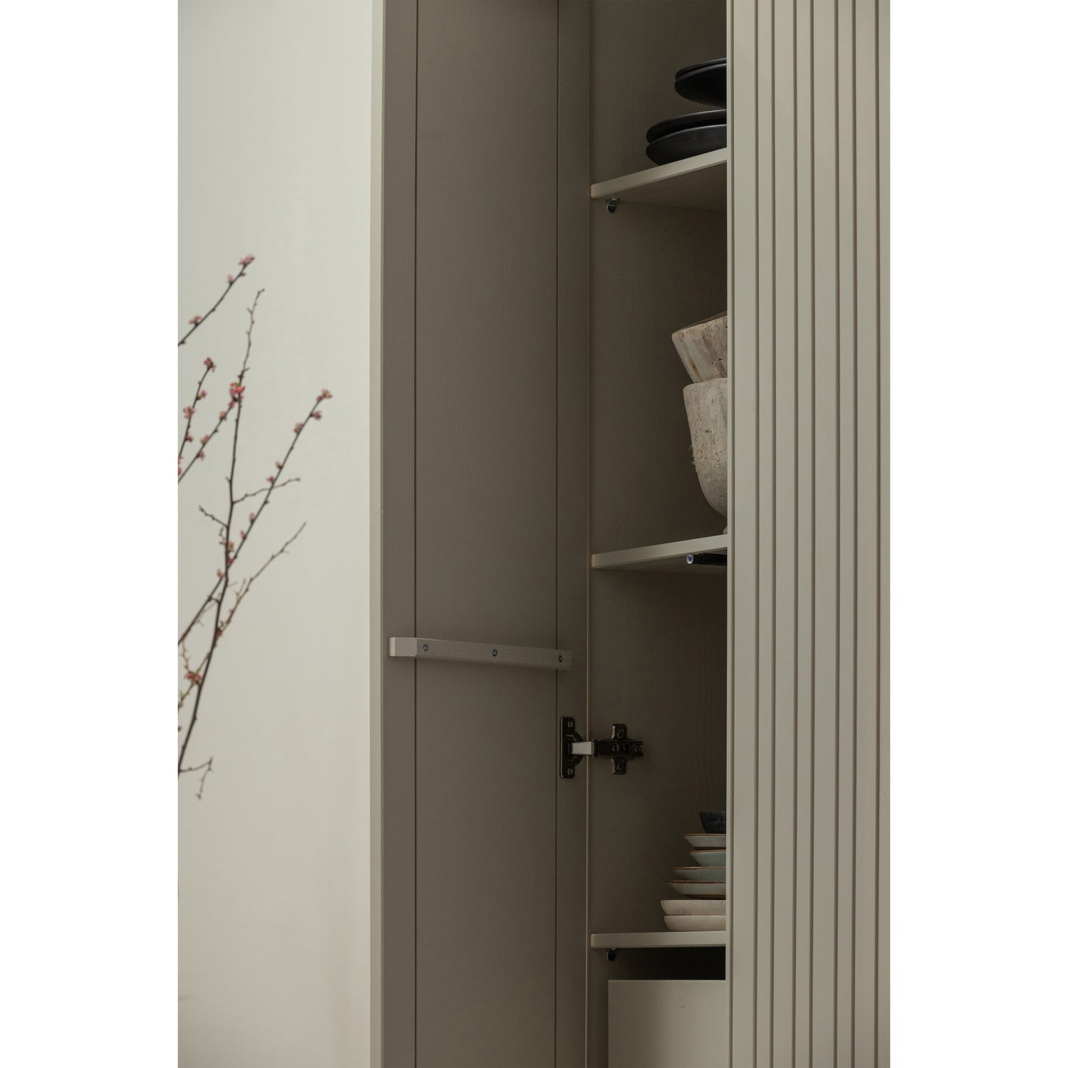 Regál NEW GRAVURE béžový