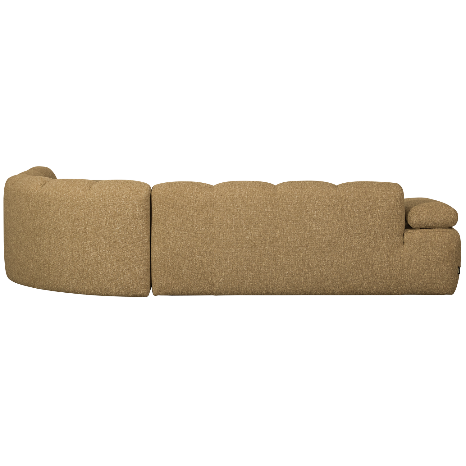 Modulární rohová sedačka pravostranná pro 6 osob MOJO medový melange boucle