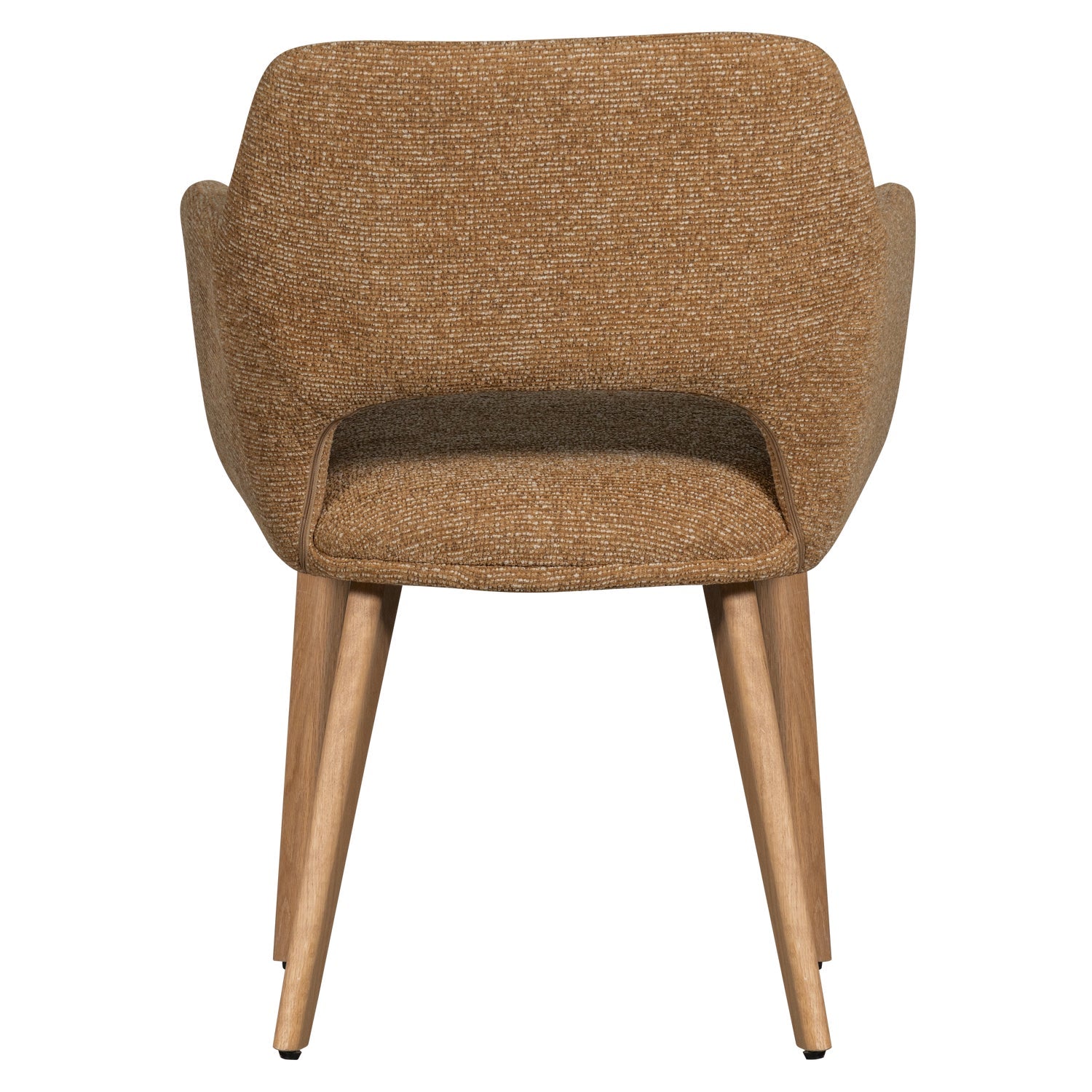 MURAT Chair brown with oak base