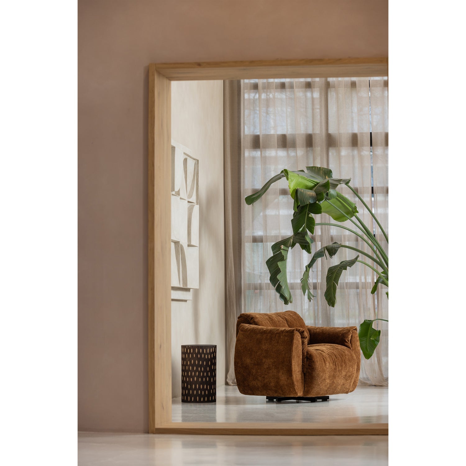 Křeslo otočné BAGGY 3D hnědé