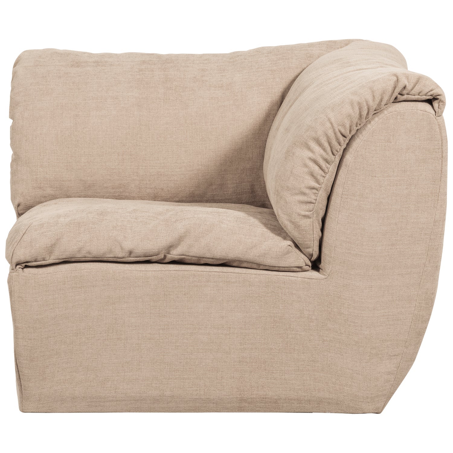 Modulární pohovka BAGGY - rohový prvek pískový