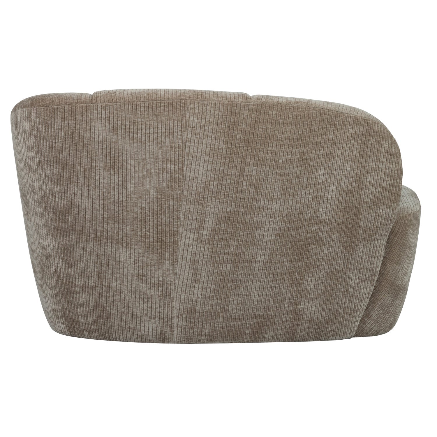 Sofa pravostranná 2-místná MOJO tmavě pískový samet