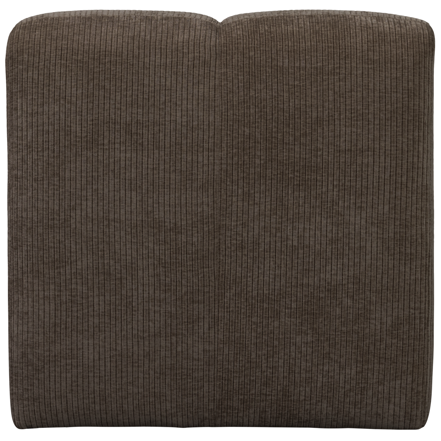 Armchair / MOJO BENCH module brown corduroy