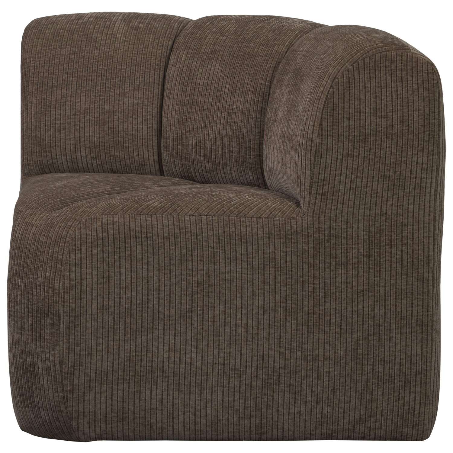 MOJO BENCH Modular Sofa - Brown Corduroy Corner Element