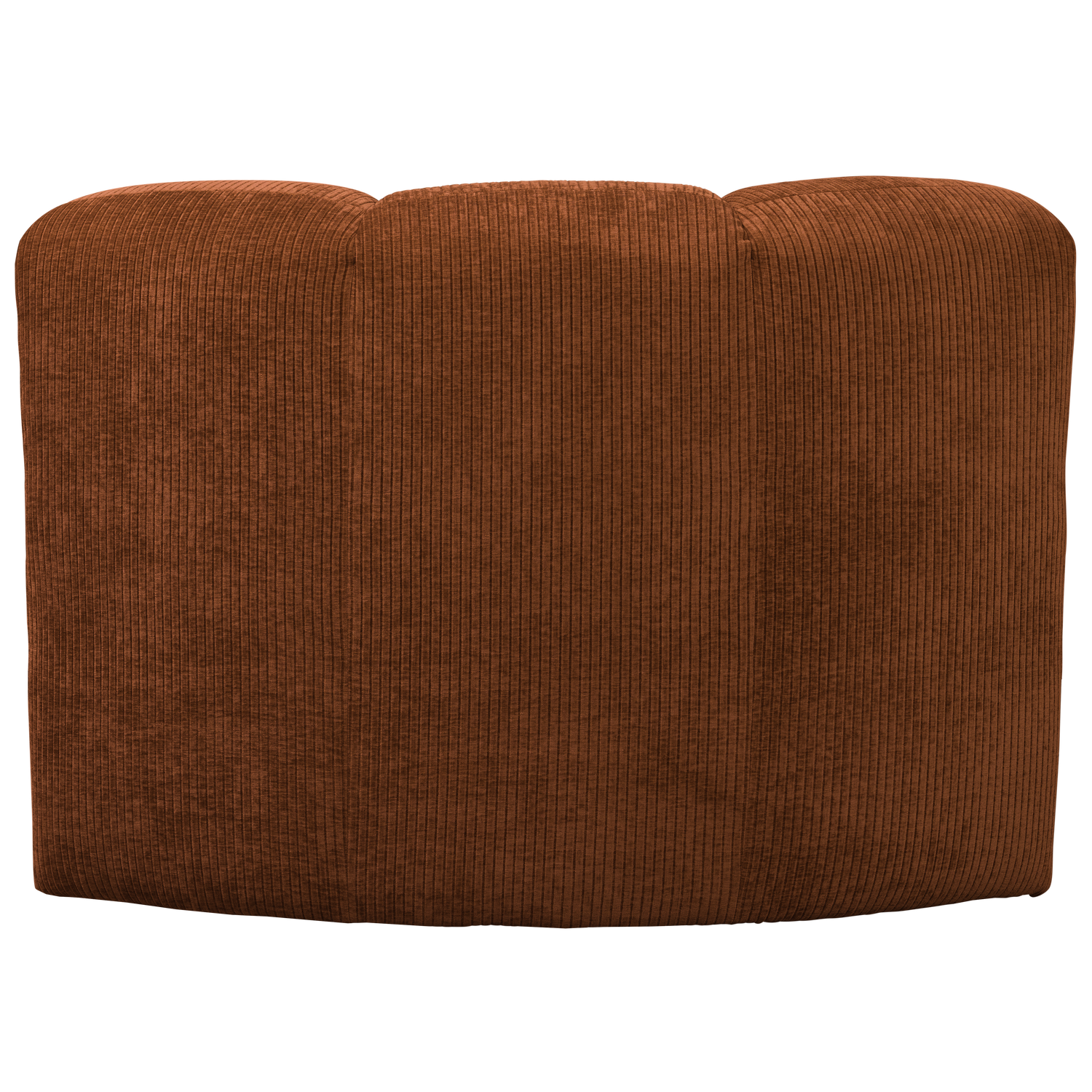 MOJO BENCH Modular Sofa - Rusty Brown Corduroy Corner Element